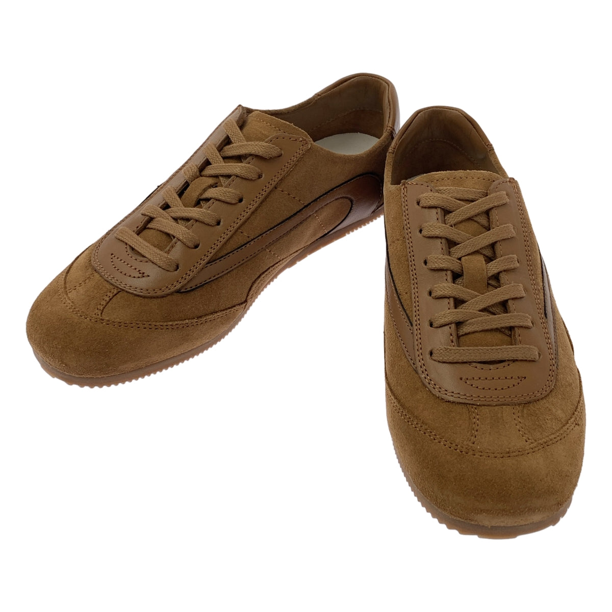 COS | 麂皮與皮革低筒運動鞋 | 尺寸 36 | 女款