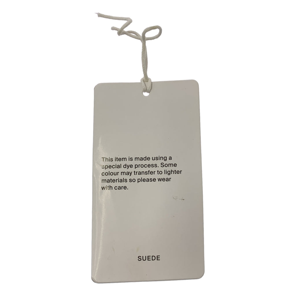 COS | 麂皮與皮革低筒運動鞋 | 尺寸 36 | 女款