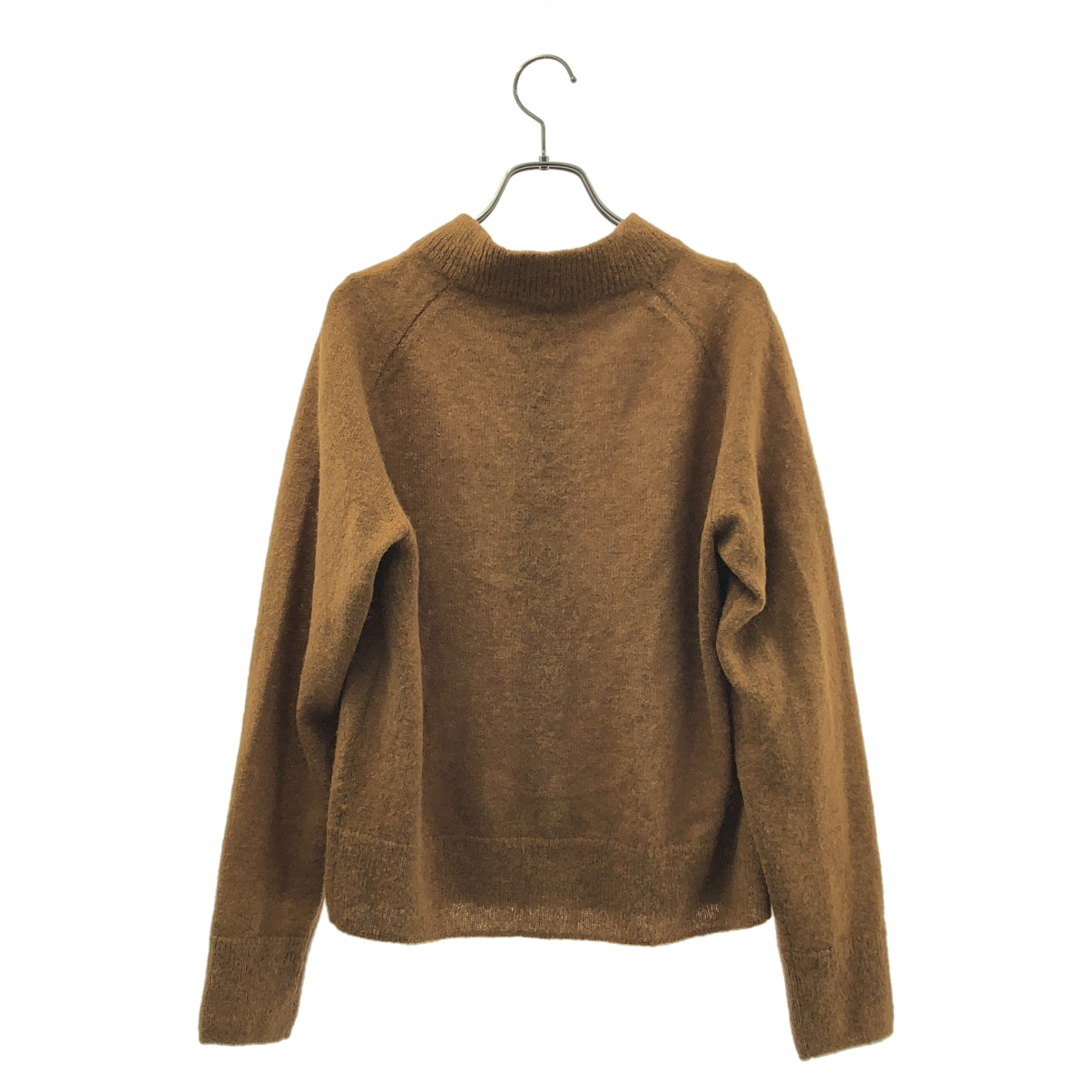 德賴斯·範諾頓 | 羊駝毛混紡圓領針織開襟衫 |