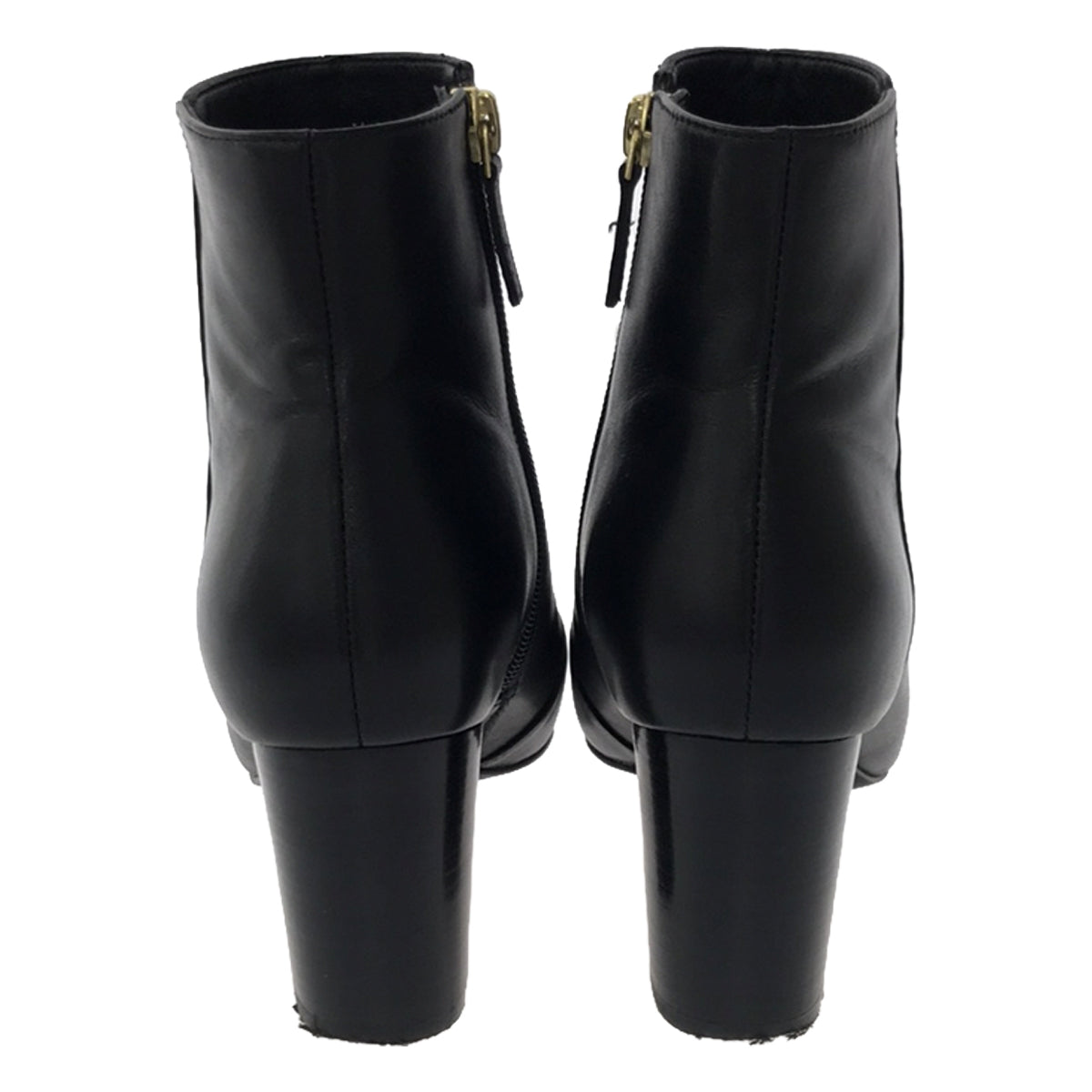 PICHE ABAHOUSE | Side zip heel short boots | 35 | Black | Women's