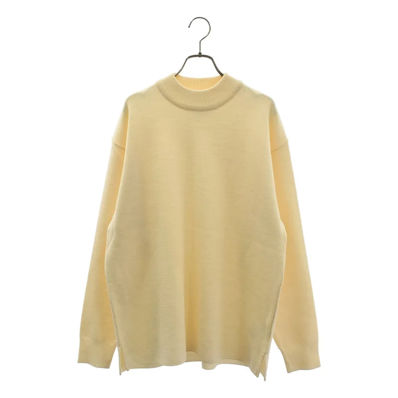 UNITED TOKYO / ユナイテッドトウキョウ | ウール スリット ニット セーター | 3 | メンズ