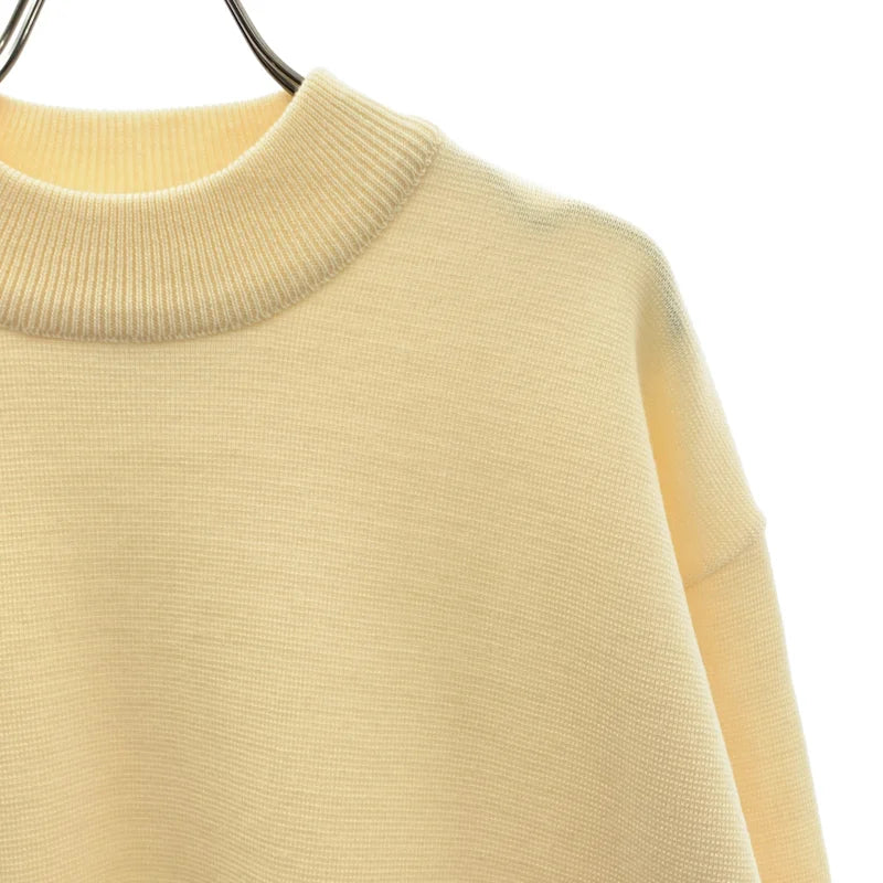 UNITED TOKYO / ユナイテッドトウキョウ | ウール スリット ニット セーター | 3 | メンズ