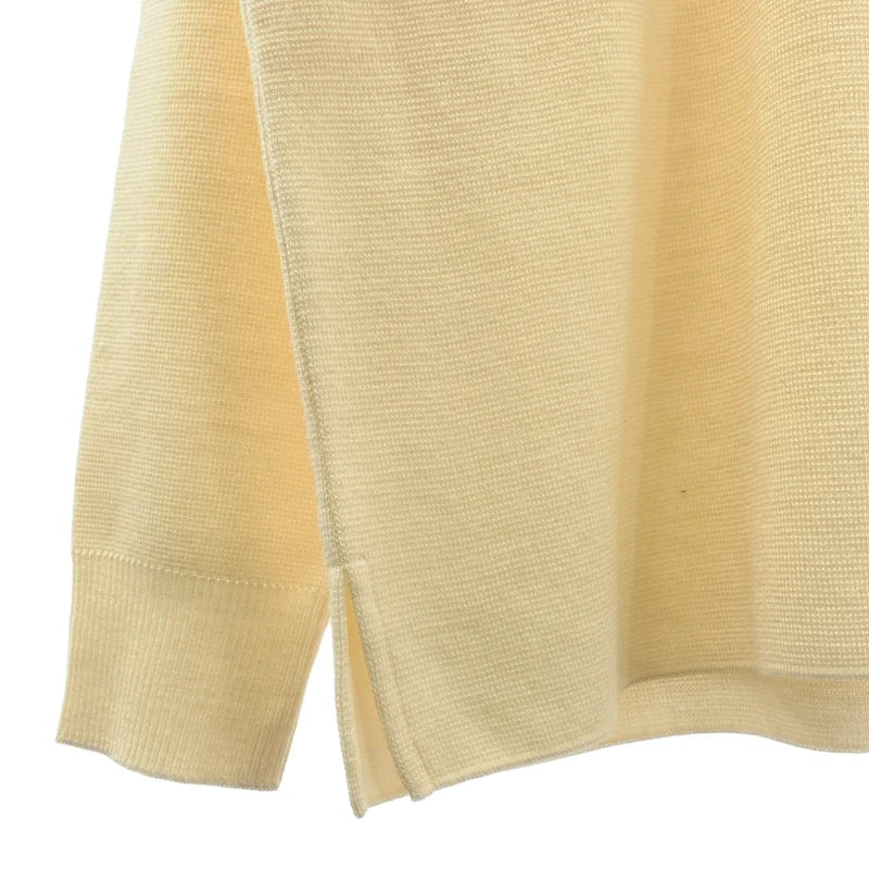 UNITED TOKYO / ユナイテッドトウキョウ | ウール スリット ニット セーター | 3 | メンズ