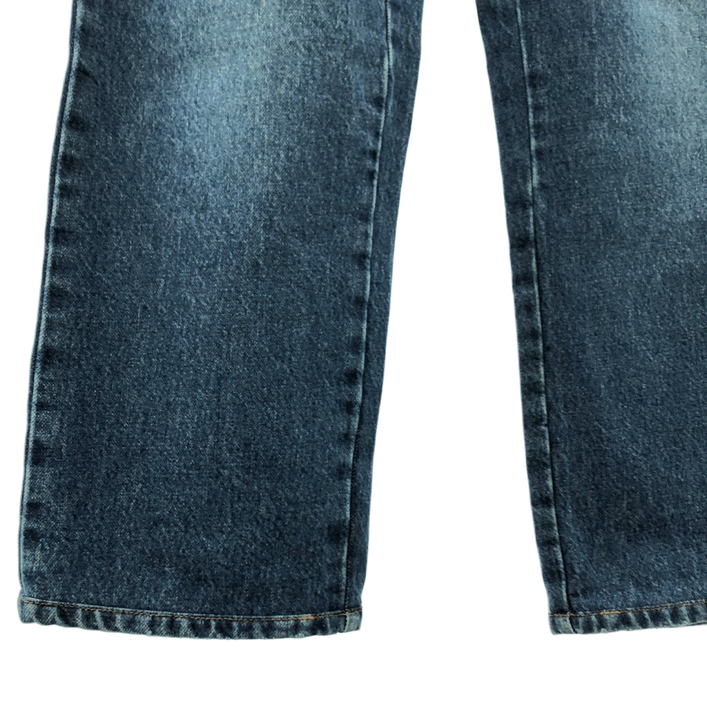 DRIES VAN NOTEN / ドリスヴァンノッテン | レザーパッチ デニム パンツ | 26 | レディース