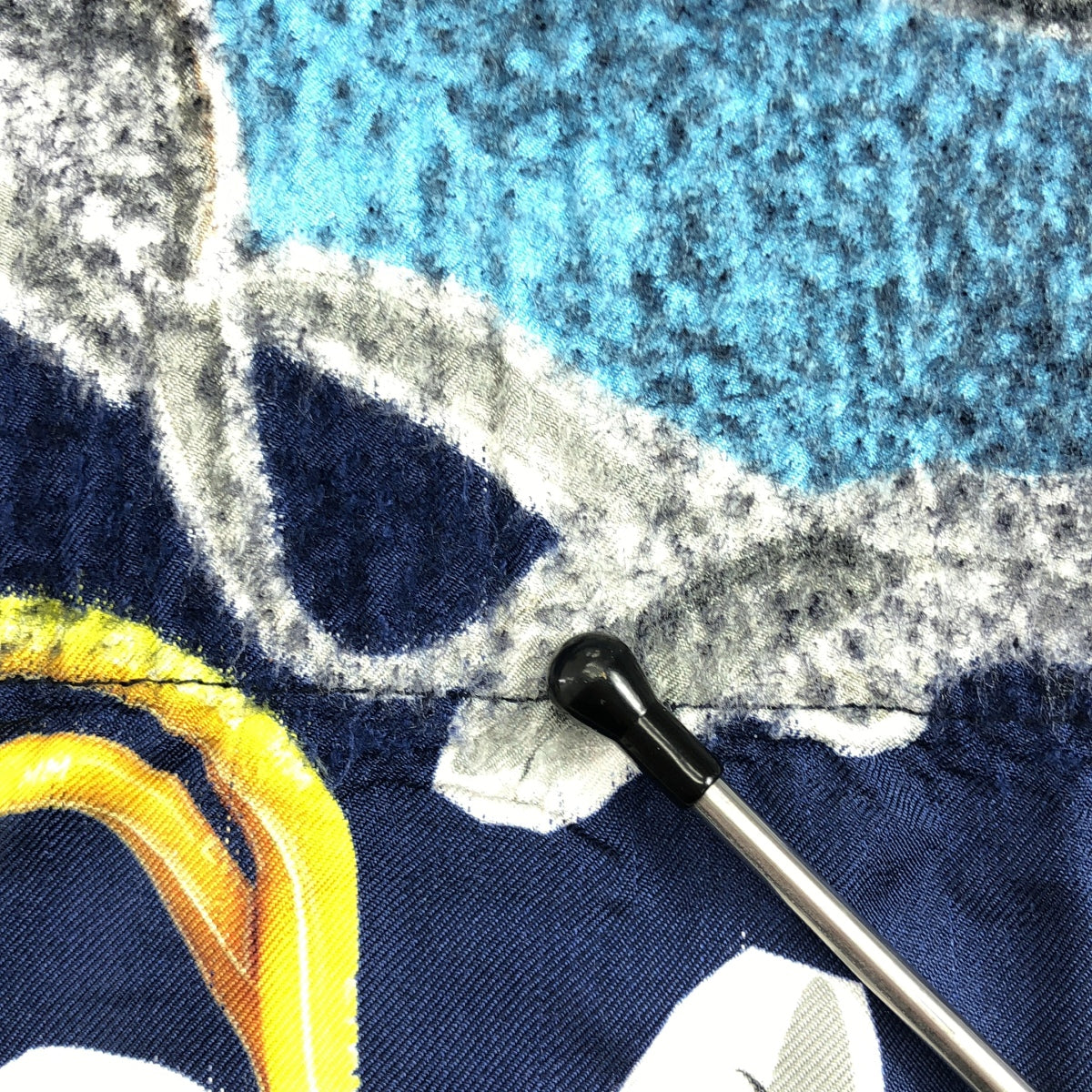 Maison Margiela / 메종 마르젤라 | 2020AW | 다른 소재 전환 울 풀오버 니트 | M | 네이비 |