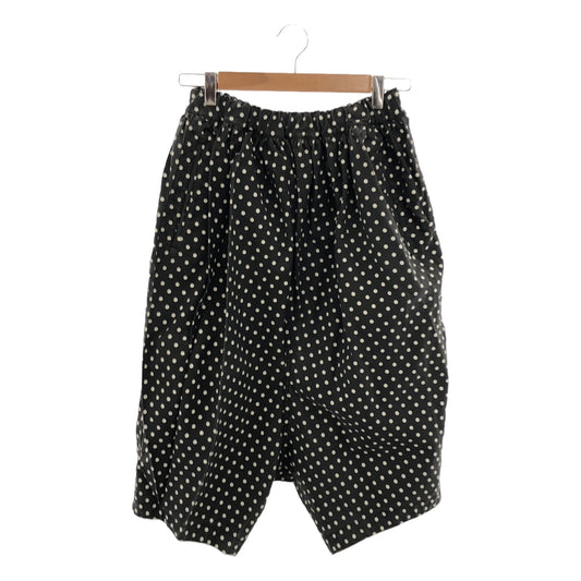 BLACK COMME des GARCONS | 2009AW | Cotton Dot Balloon Pants | XS | Charcoal Gray/White | Women's