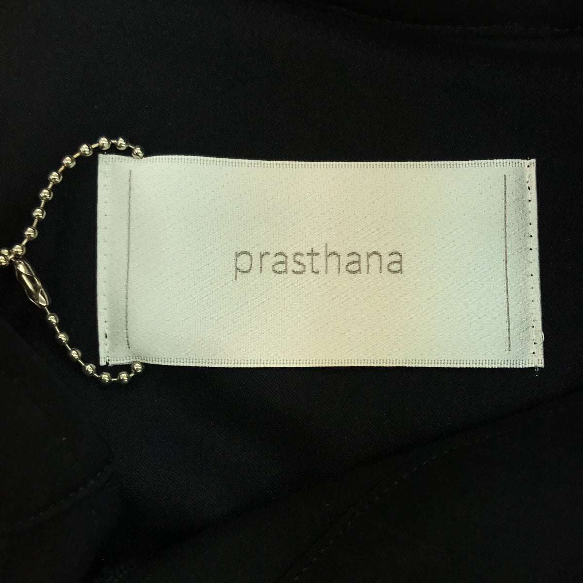 [新] prasthana / Prasthana |連帽 BDU 襯衫 | M |黑色 |男士
