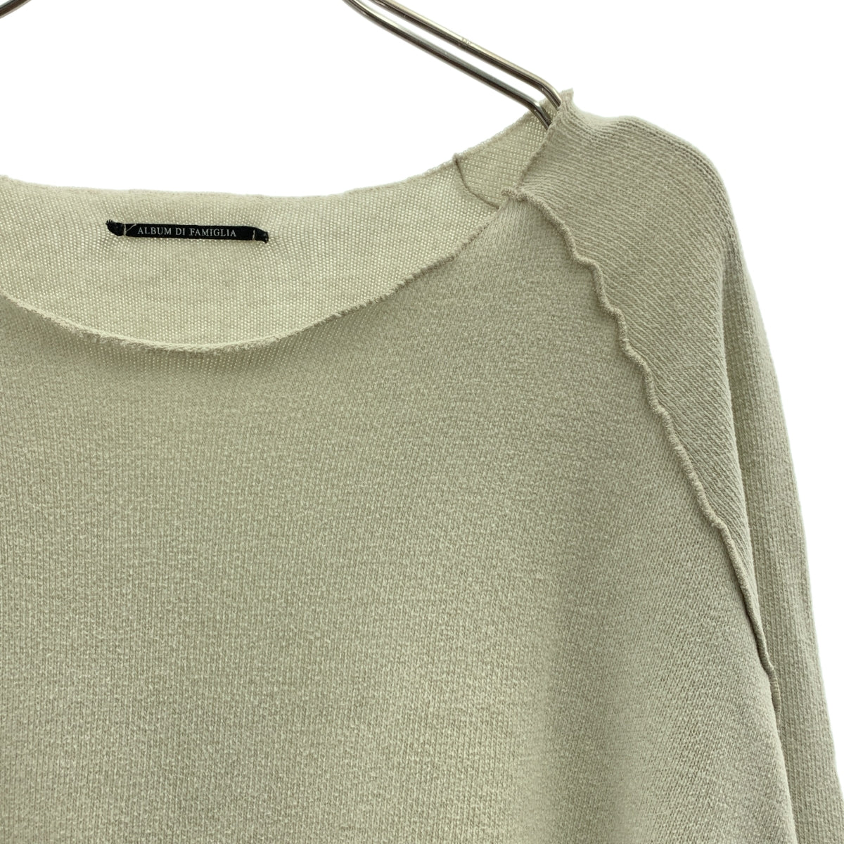 ALBUM DI FAMIGLIA / アルバムディファミリア | コットン混 プルオーバー トップス | S | レディース
