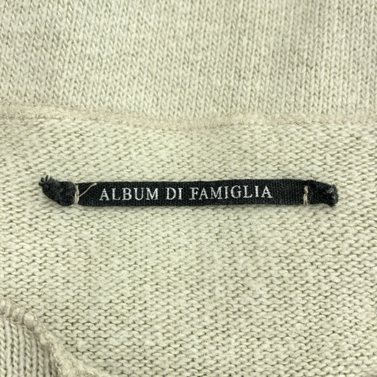 ALBUM DI FAMIGLIA / アルバムディファミリア | コットン混 プルオーバー トップス | S | レディース