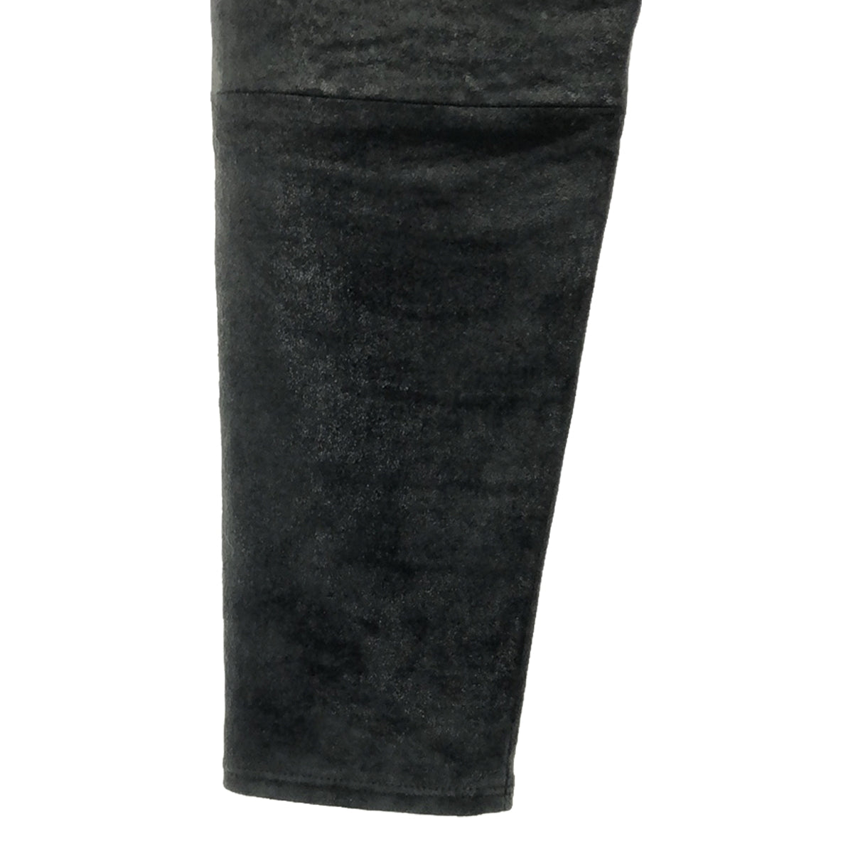 【美品】  HELMUT LANG / ヘルムートラング | レザー テーパードパンツ | 2 | ブラック | メンズ
