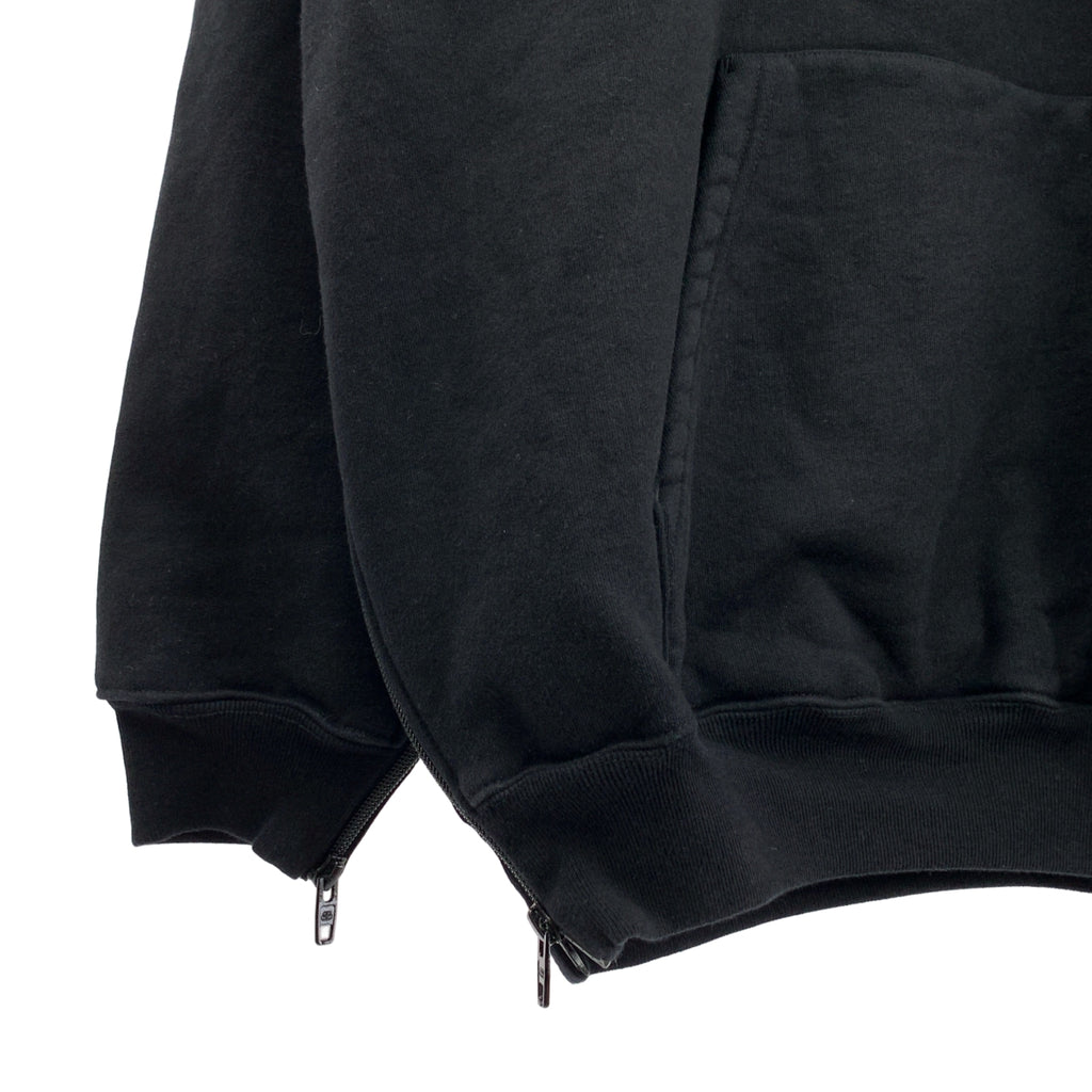 BALENCIAGA / バレンシアガ | コットン サイドジップ フーデッド トレーナー | XL |