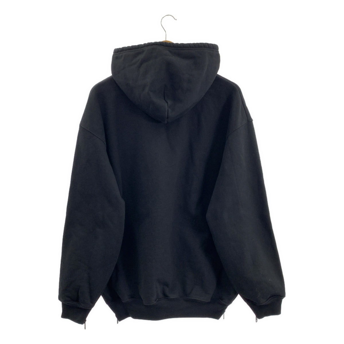 BALENCIAGA / バレンシアガ | コットン サイドジップ フーデッド トレーナー | XL |