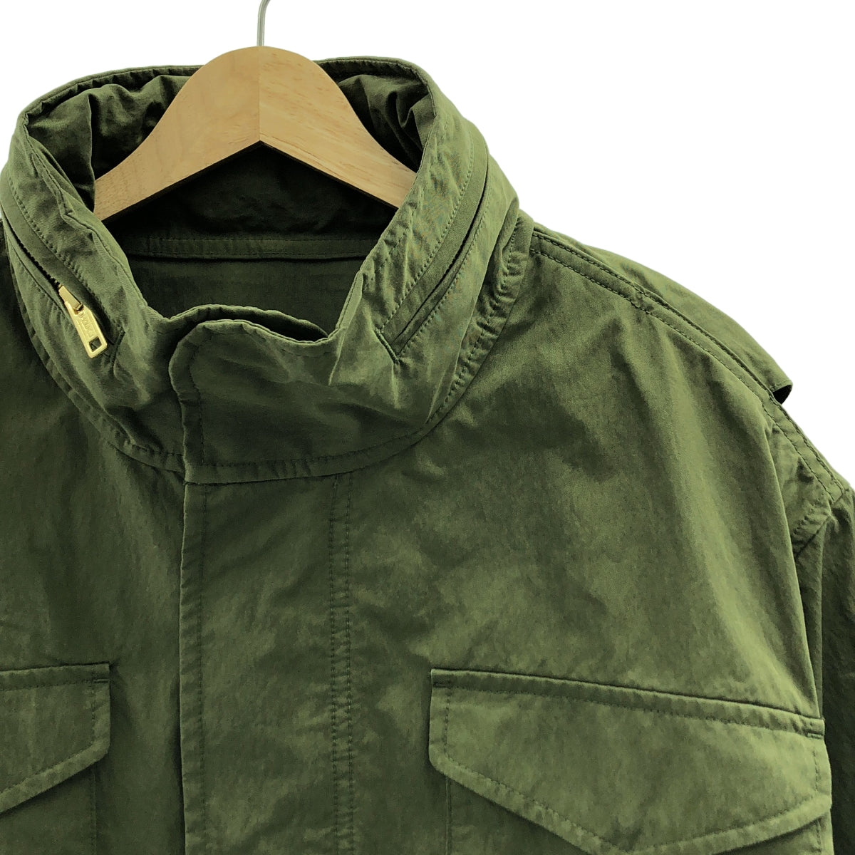 第一區/第一區 |棉質尼龍軍用外套 | SHOPBOP尺寸 36 |女性的