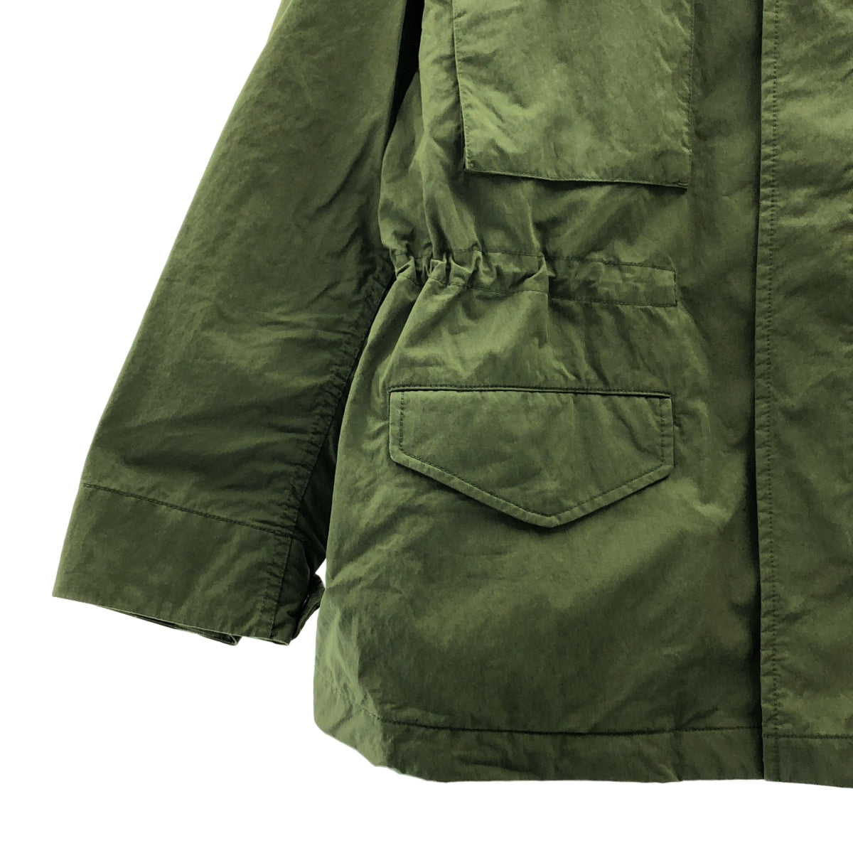 第一區/第一區 |棉質尼龍軍用外套 | SHOPBOP尺寸 36 |女性的