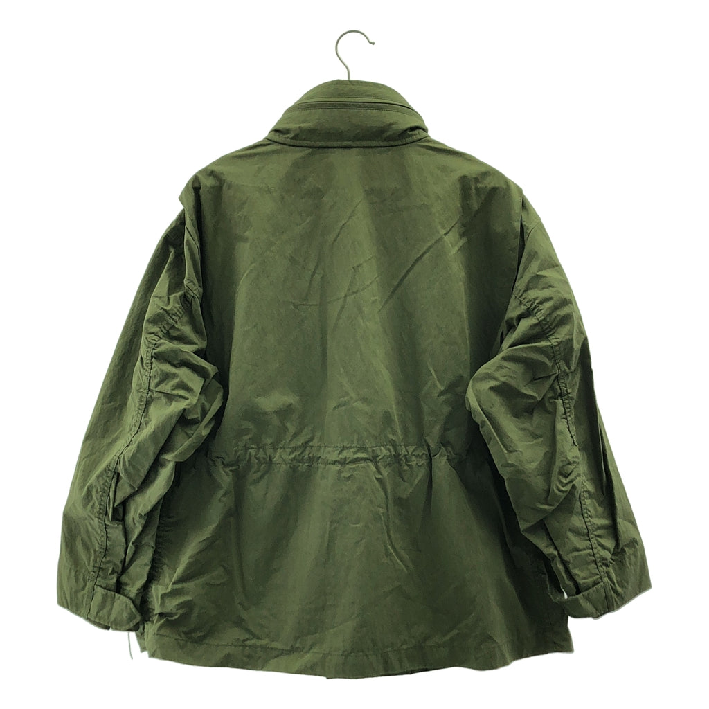 第一區/第一區 |棉質尼龍軍用外套 | SHOPBOP尺寸 36 |女性的