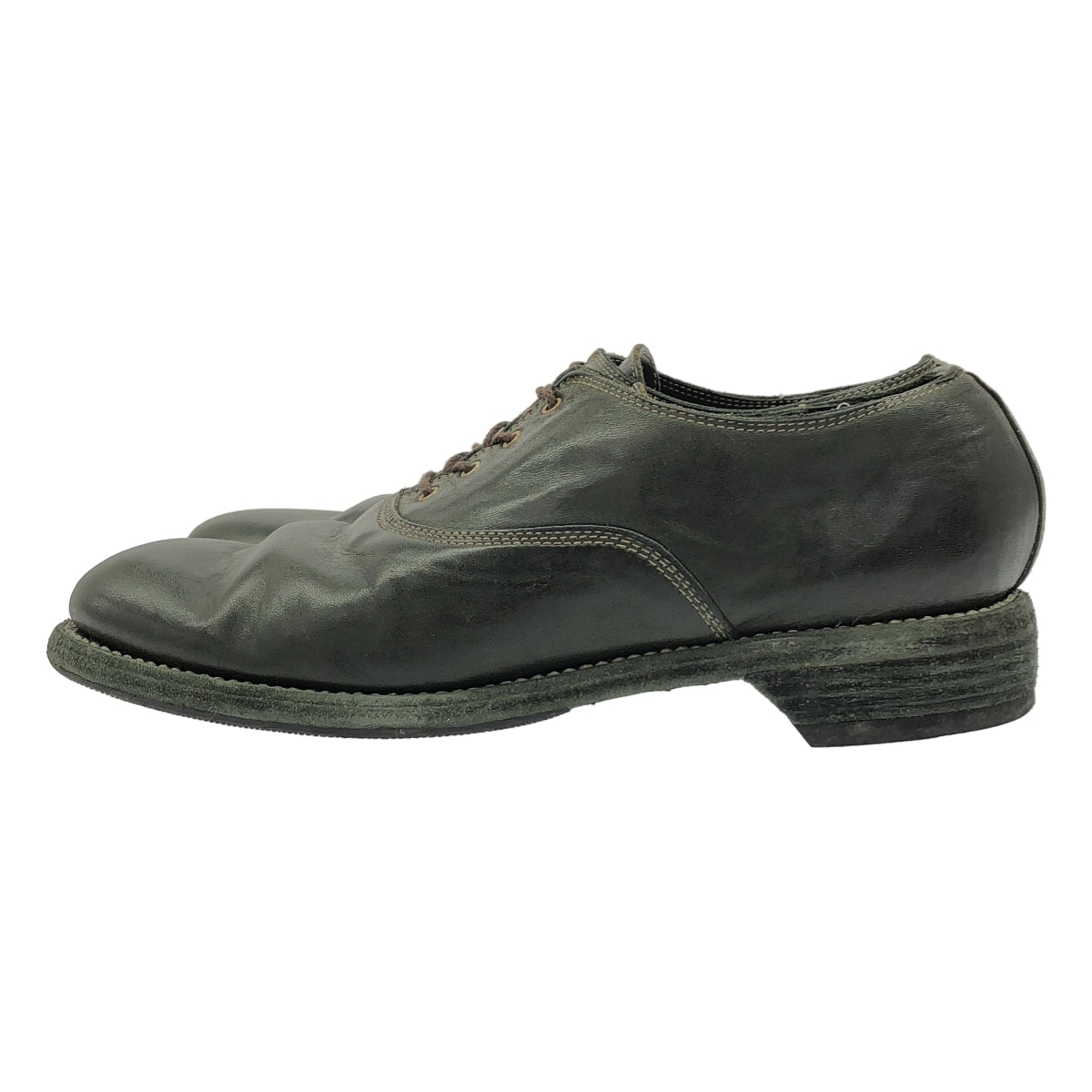 GUIDI | 馬皮繫帶鞋 | 尺寸 42 | 男款