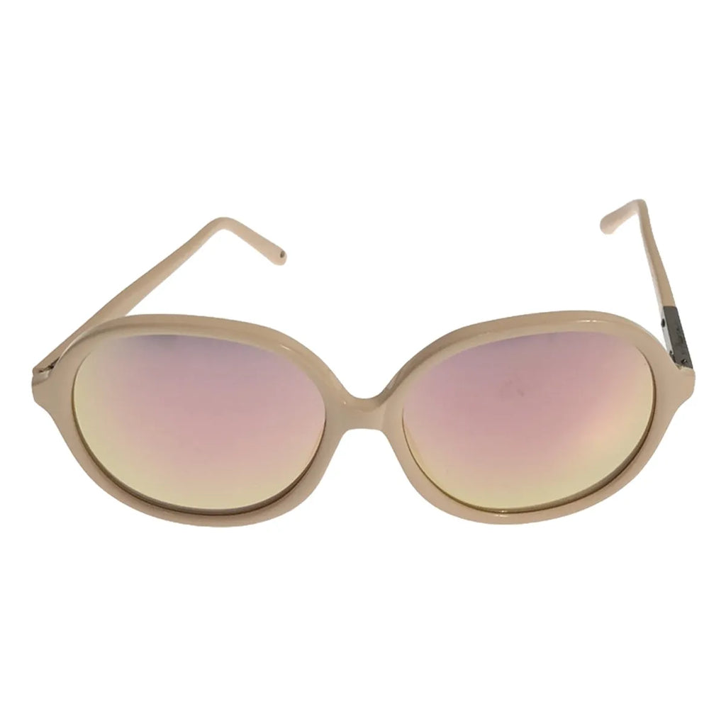 3.1 Phillip Lim / 쓰리원 필립 림 | × Linda Farrow Linda Faro Collaboration CAT3 미러 렌즈 타원형 선글라스 | 핑크 | 여성