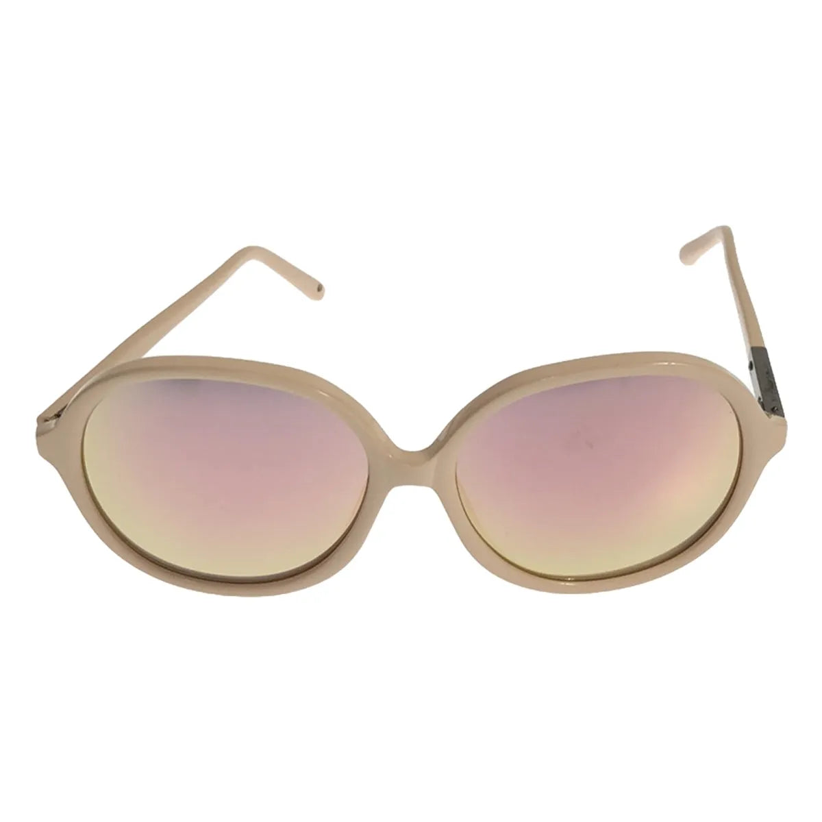 3.1 Phillip Lim / Three One Phillip Lim | Linda Farrow Linda Farrow 合作款 CAT3 鏡面鏡片橢圓形太陽眼鏡 |粉紅色 |女性的