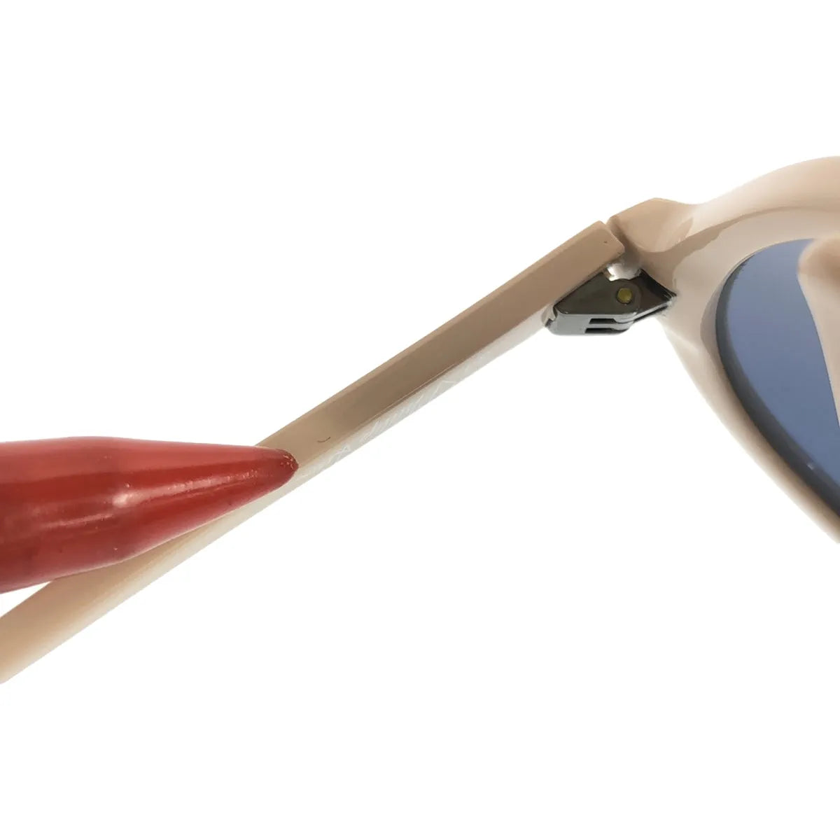 3.1 Phillip Lim / 쓰리원 필립 림 | × Linda Farrow Linda Faro Collaboration CAT3 미러 렌즈 타원형 선글라스 | 핑크 | 여성