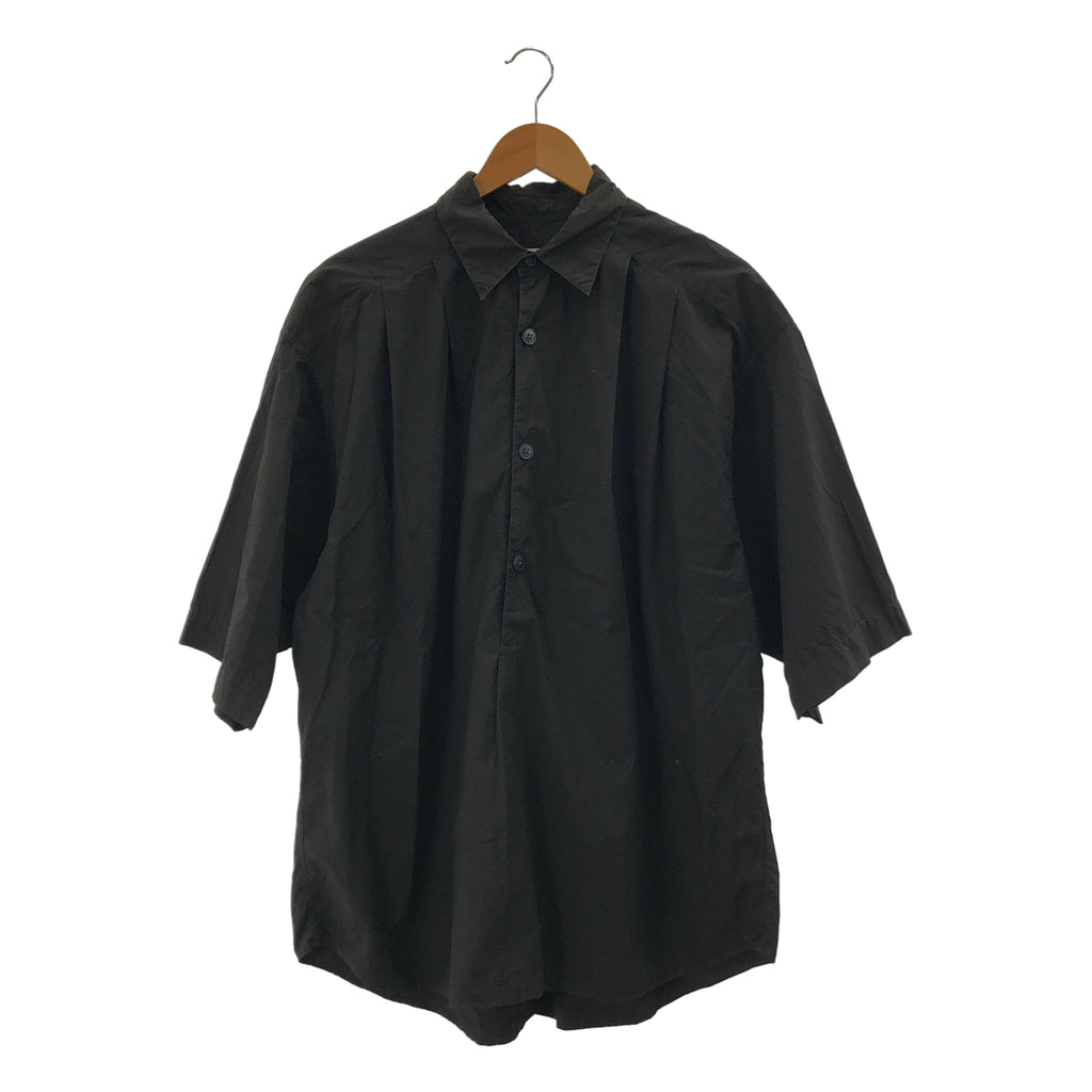 TOMORROWLAND / トゥモローランド | コットンタイプライター ショートスリーブ プルオーバーシャツ | S | メンズ