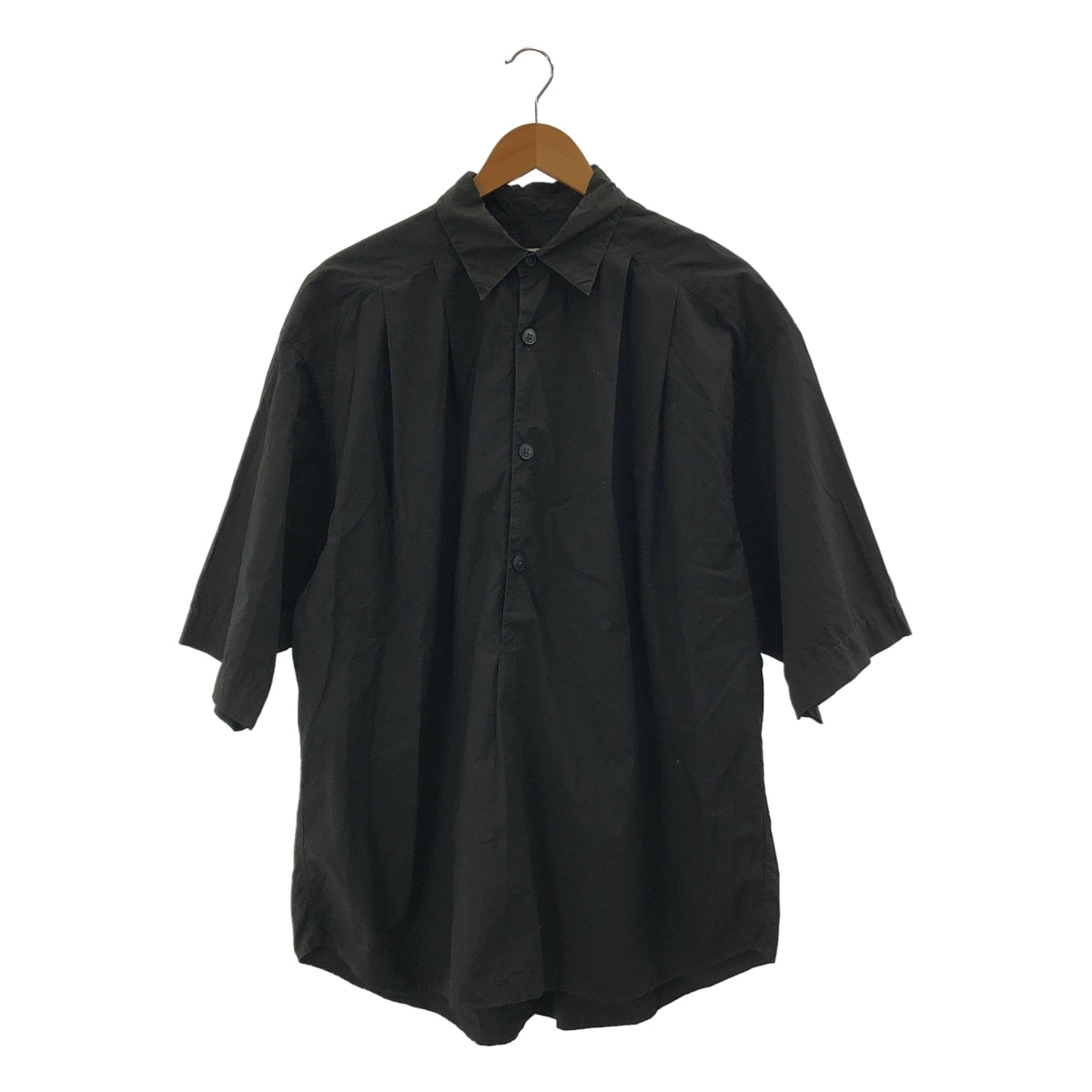 TOMORROWLAND / トゥモローランド | コットンタイプライター ショートスリーブ プルオーバーシャツ | S | メンズ