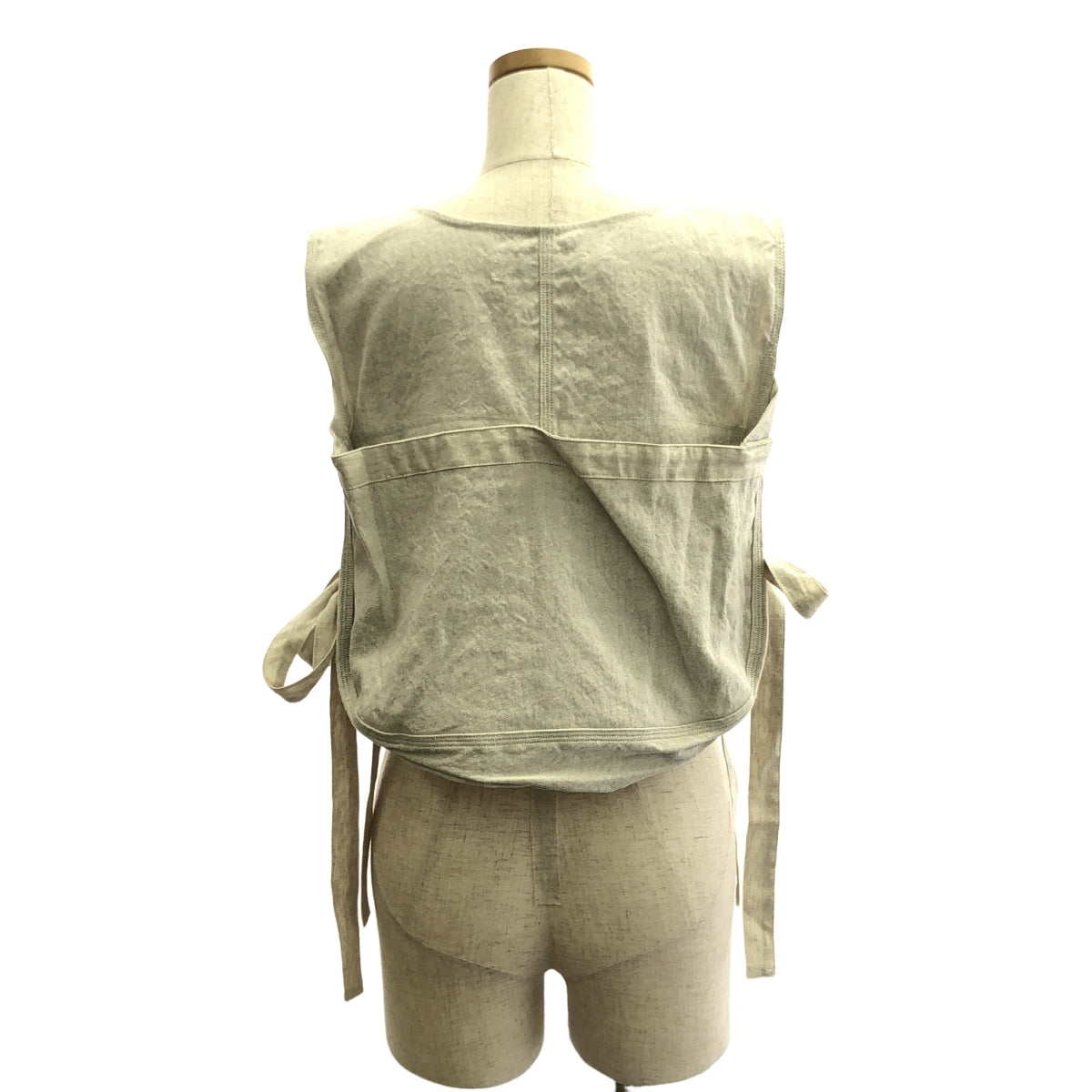 【美品】  WRYHT / ライト | 2024SS | NEWS BOY VEST ニュースボーイ ベスト | 2 | ボーン | レディース