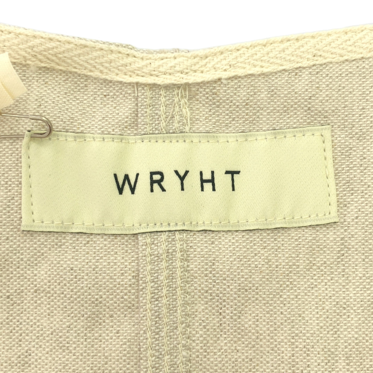 [狀況良好] WRYHT / 淺色 | 2024SS |新聞男孩背心 | 2 |出生 |女性的