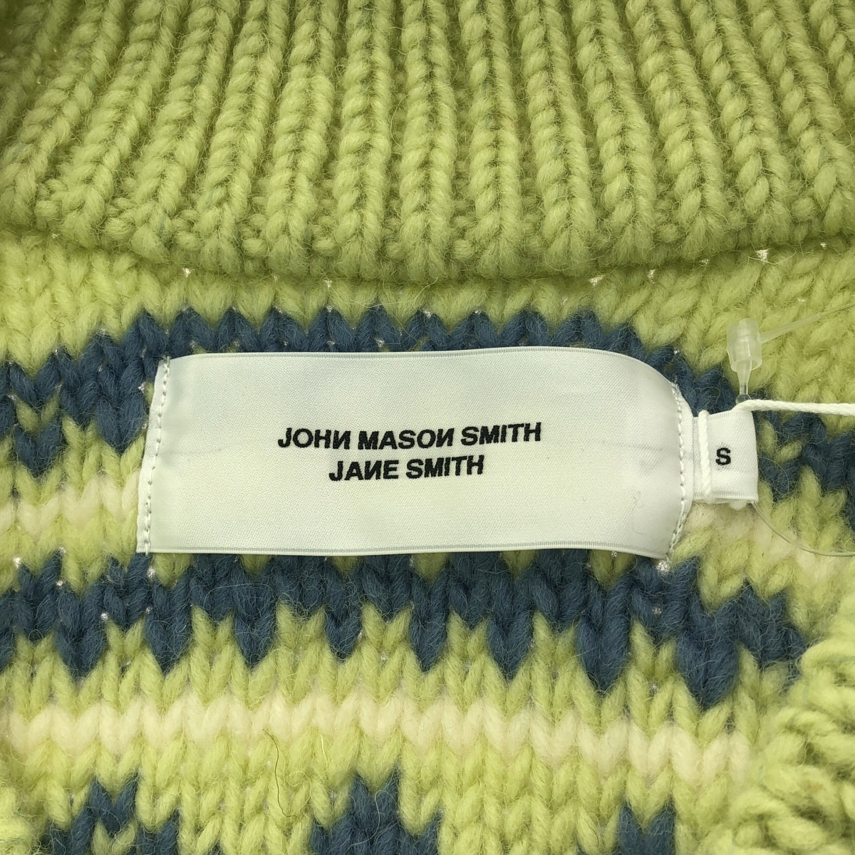 JOHN MASON SMITH / ジョンメイソンスミス | 3G OVERSIZED CANADIAN SWEATER VEST カナディアン セーター ベスト | S | レディース