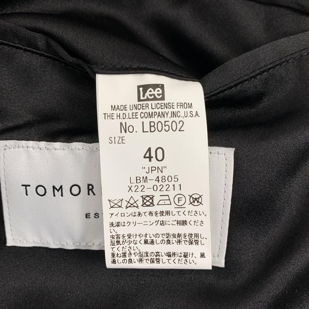 TOMORROWLAND / トゥモローランド | × Lee / EXCLUSIVE JACKET ウール ジャケット | 40 | メンズ