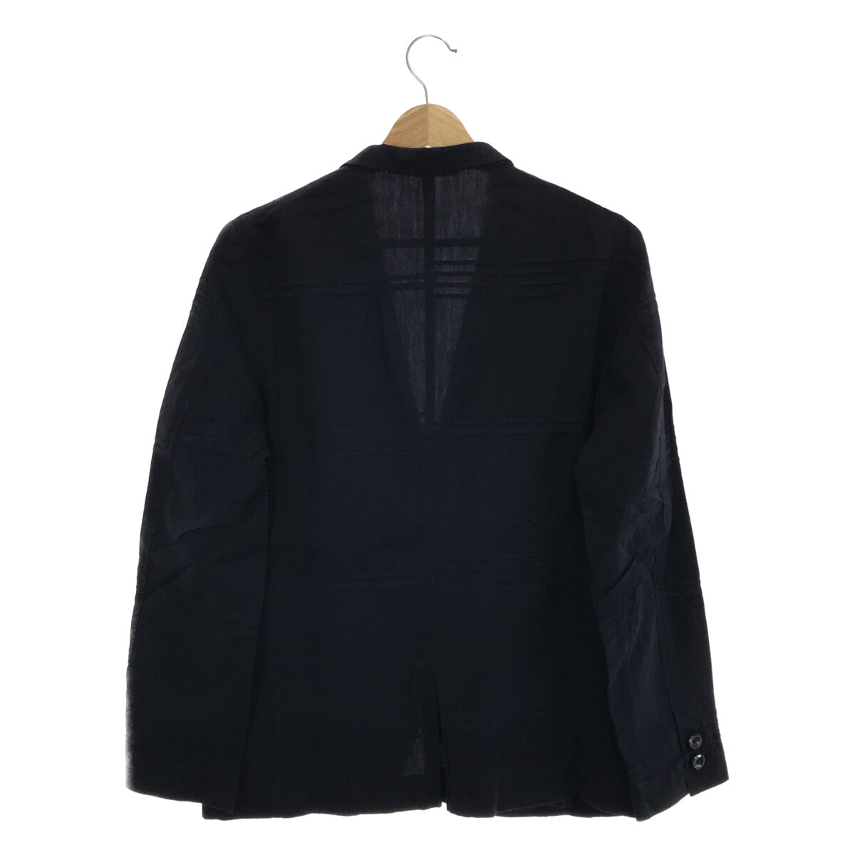 Quesorvel | Tape-switched tailored jacket | 46 | Navy | Men's