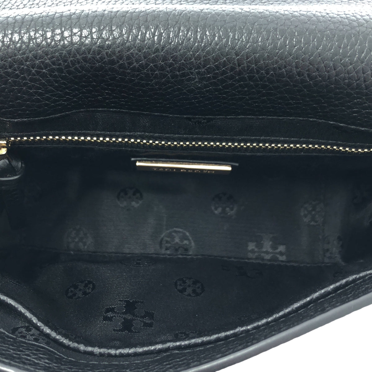 TORY BURCH / トリーバーチ | THEA WEB FLAP CROSSBODY テア ウェブ フラップクロス バッグ | ブラック | レディース