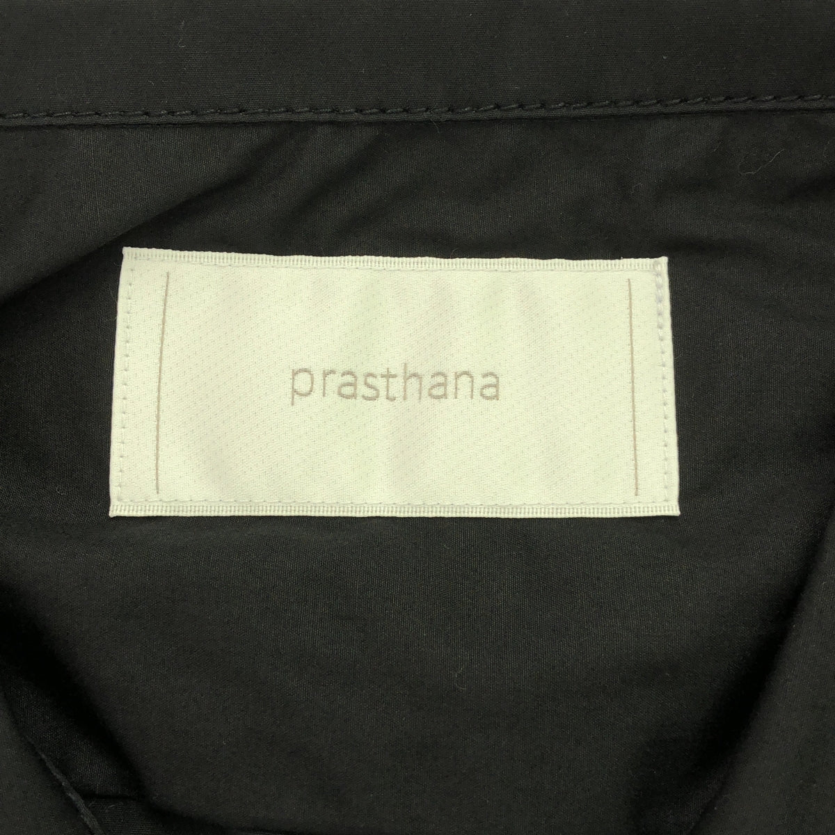 [新] prasthana / Prasthana |短袖工作制服 | L |黑色 |男士