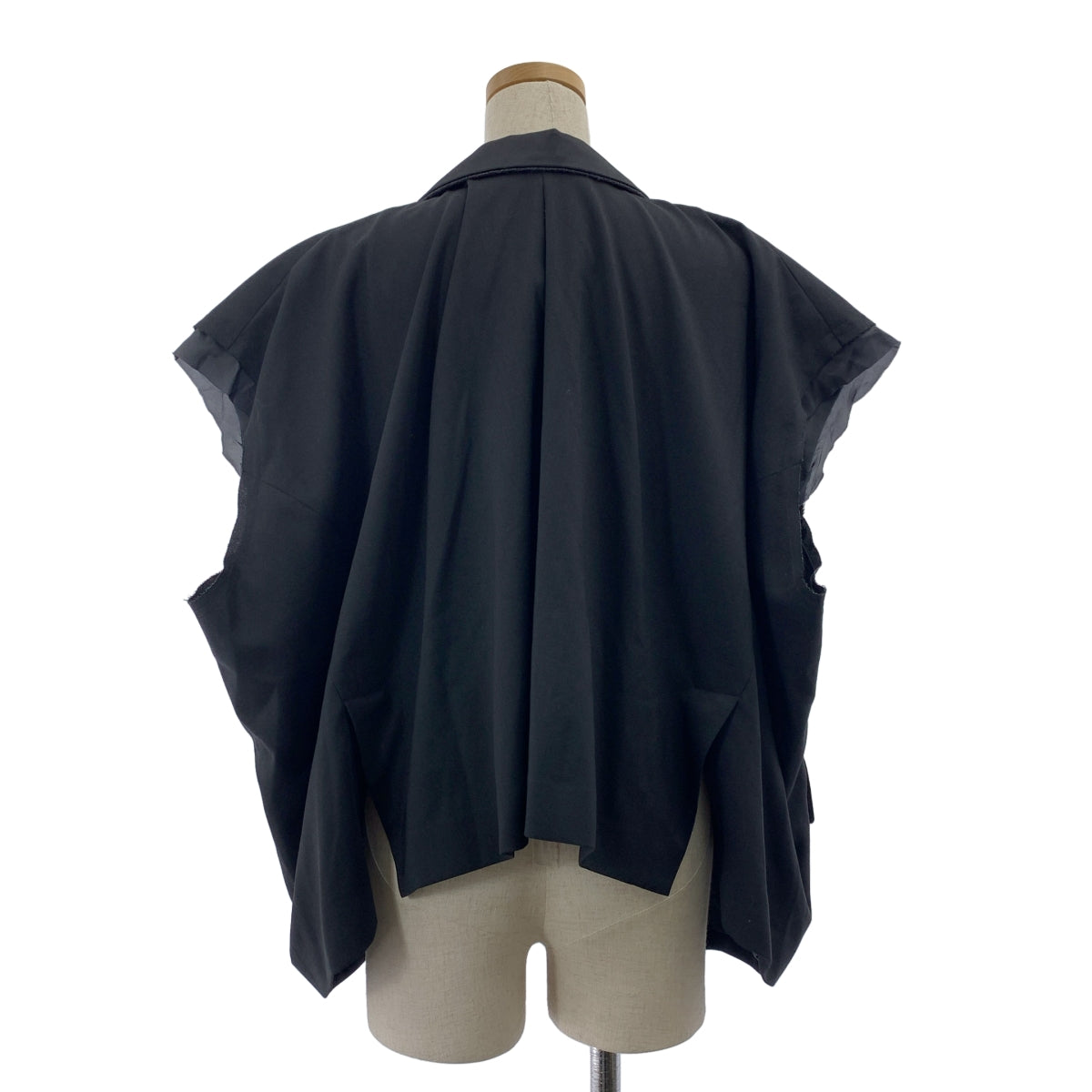 sacai / 사카이 | Suiting Jacket / 오버 실루엣 질레 베스트 슬리브리스 재킷 | 1 | 여성