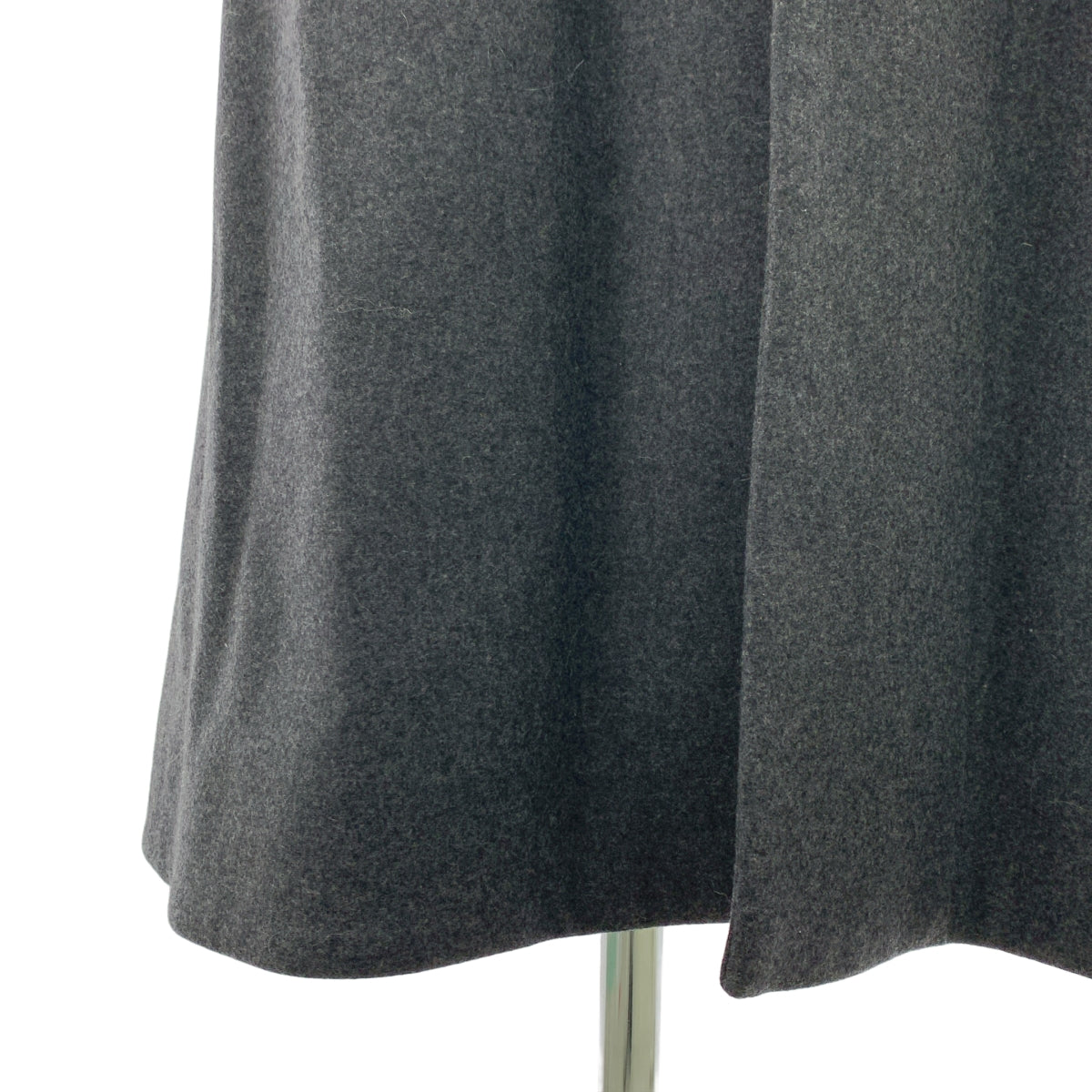 THE RERACS | 2022 秋冬系列 | 輕薄無領長梅爾頓羊毛背心外套 | 38 碼 | 女款