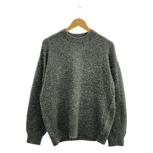 AURALEE / オーラリー | 2024AW | BRUSHED WOOL CASHMERE SILK KNIT P/O ブラッシュド ウールカシミヤシルク ニット プルオーバー | 3 | メンズ