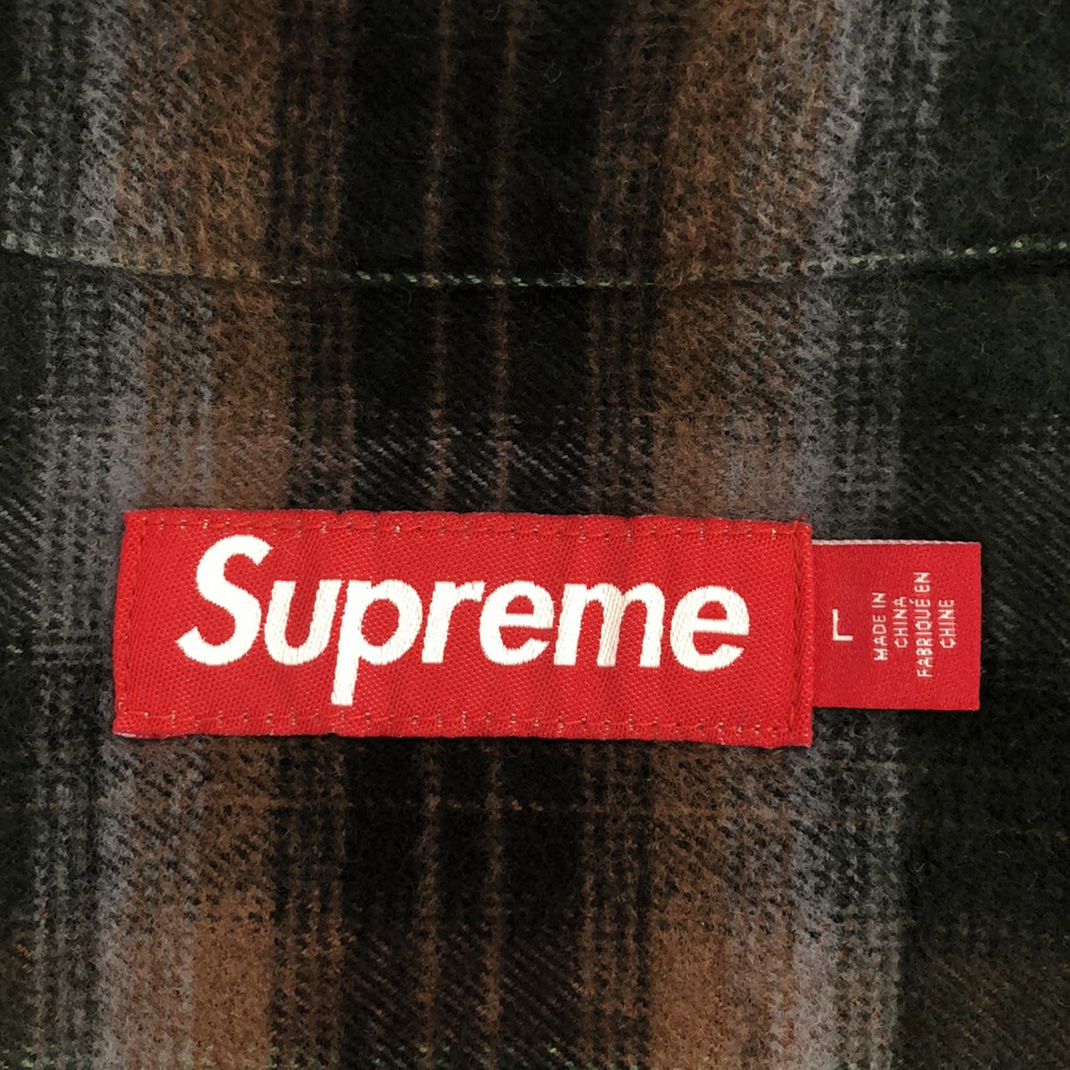 SUPREME / シュプリーム | 2024SS | Shadow Plaid Flannel Zip Up Shirt / シャドウ プ – KLD