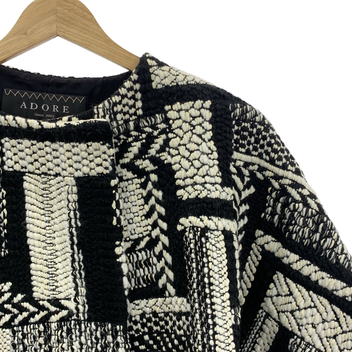 ADORE | 無領繭型短外套 | 38碼 | 女款