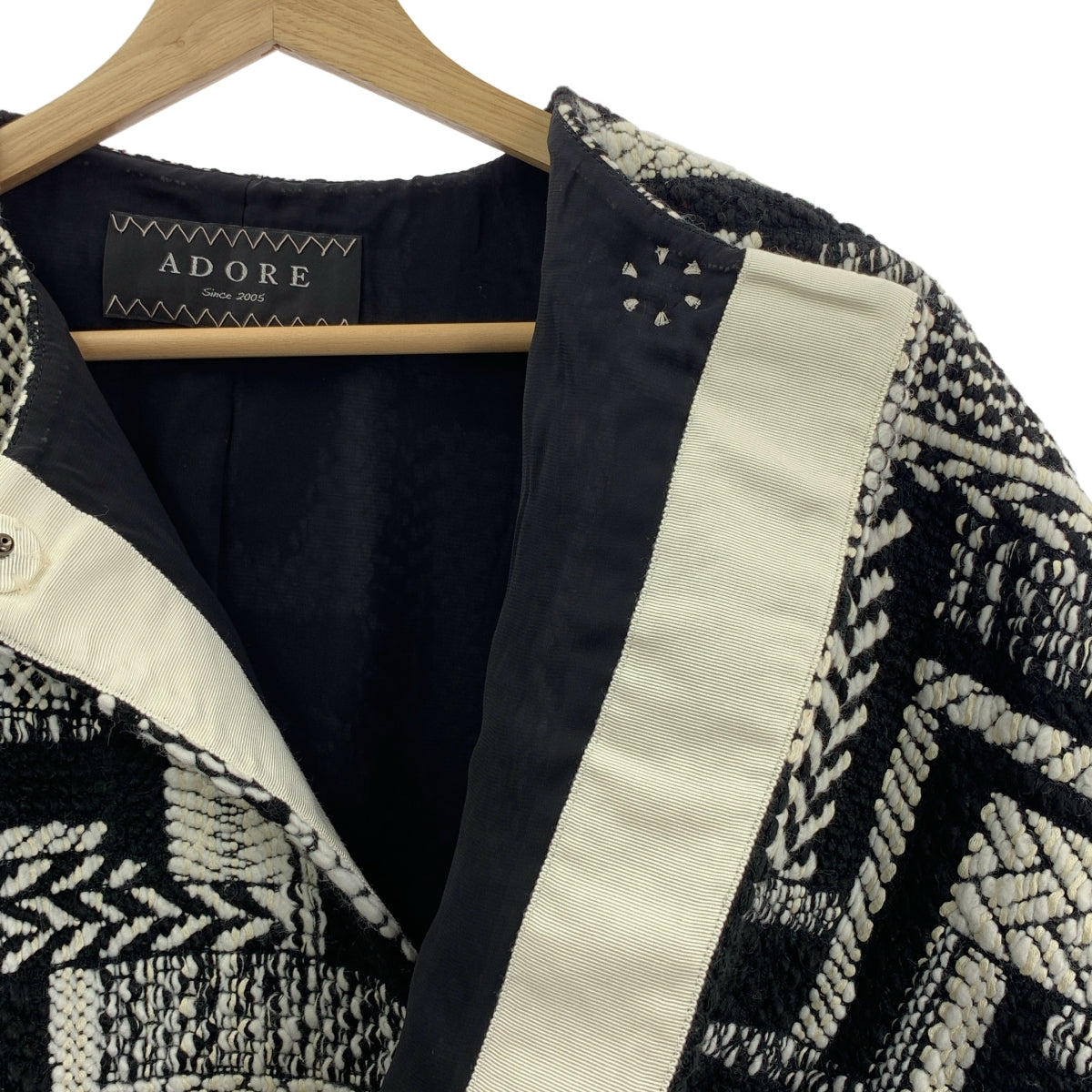 ADORE | 無領繭型短外套 | 38碼 | 女款