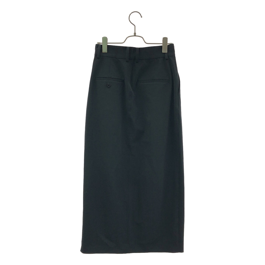 UNITED ARROWS / ユナイテッドアローズ | 2タック スリット ロングスカート | 36 | レディース