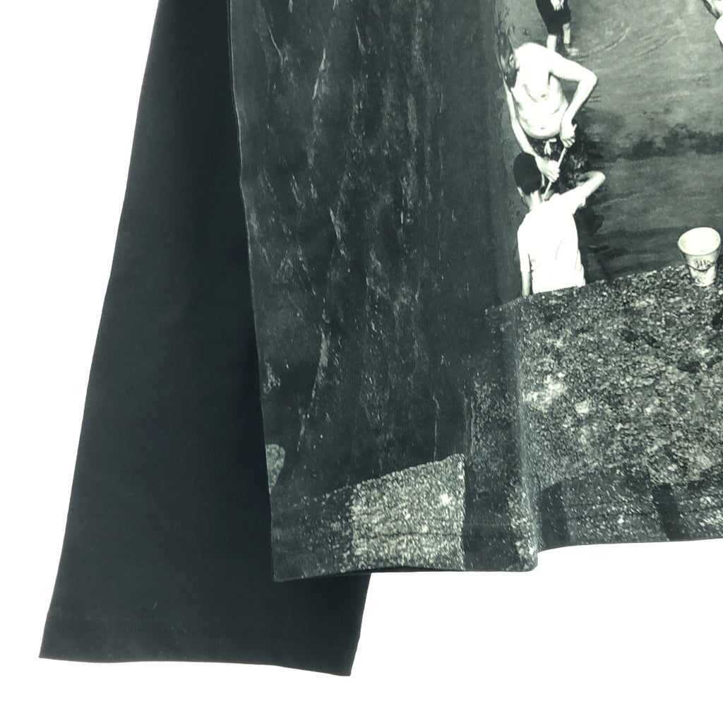 Agnes b. HOMME / 아니에스베옴 | La plage 코튼 전사 포토프린트 롱 슬리브 컷소우 | 2 |