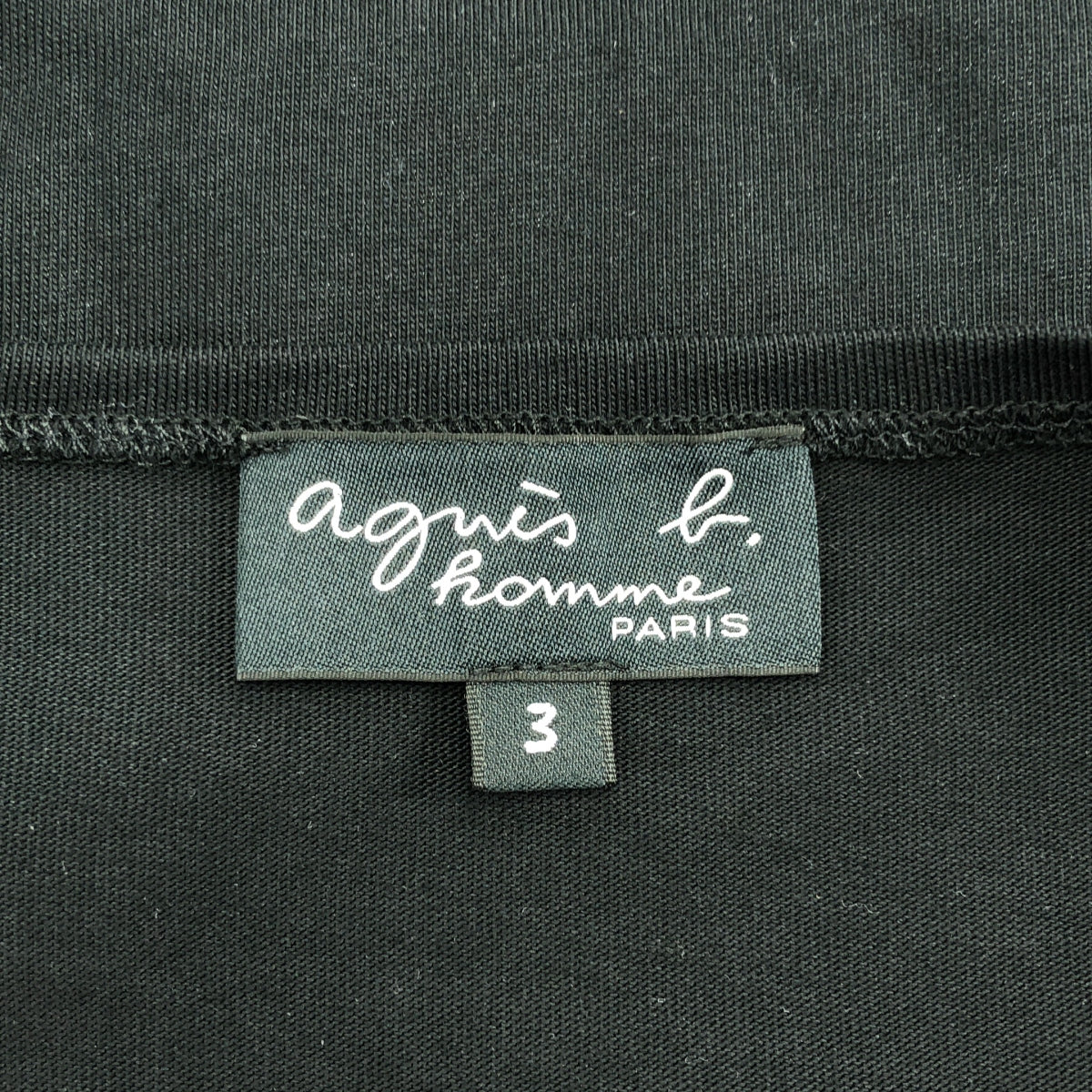 Agnes b. HOMME / 아니에스베옴 | La plage 코튼 전사 포토프린트 롱 슬리브 컷소우 | 2 |