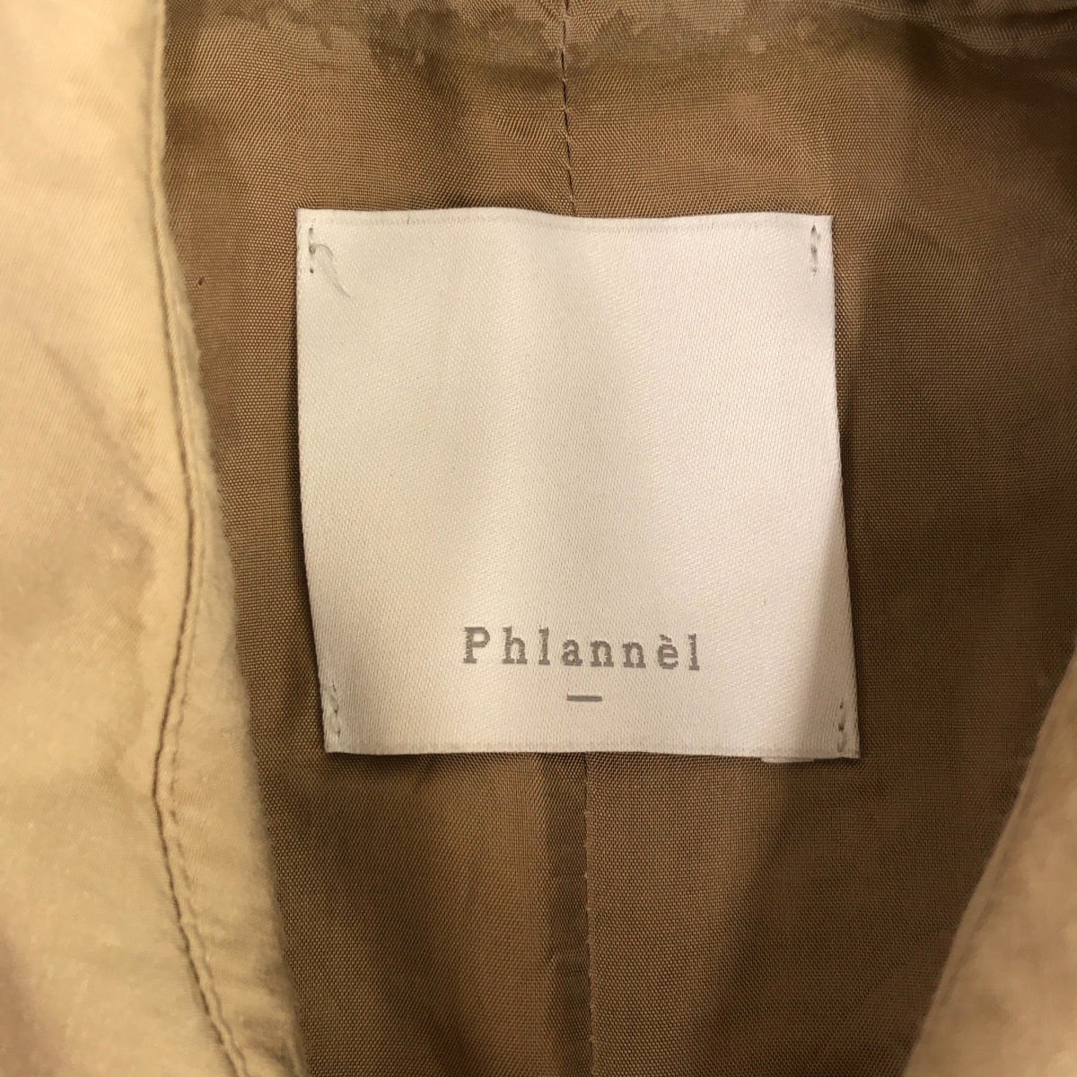 Phlannel / Flannel | Long Trench Coat | 0 | Beige | Women's