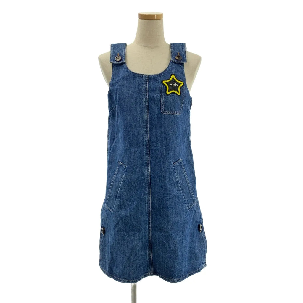 miu miu / ミュウミュウ | デニム サイドスリット ポケット付き デニム ワンピース | 36 | レディース