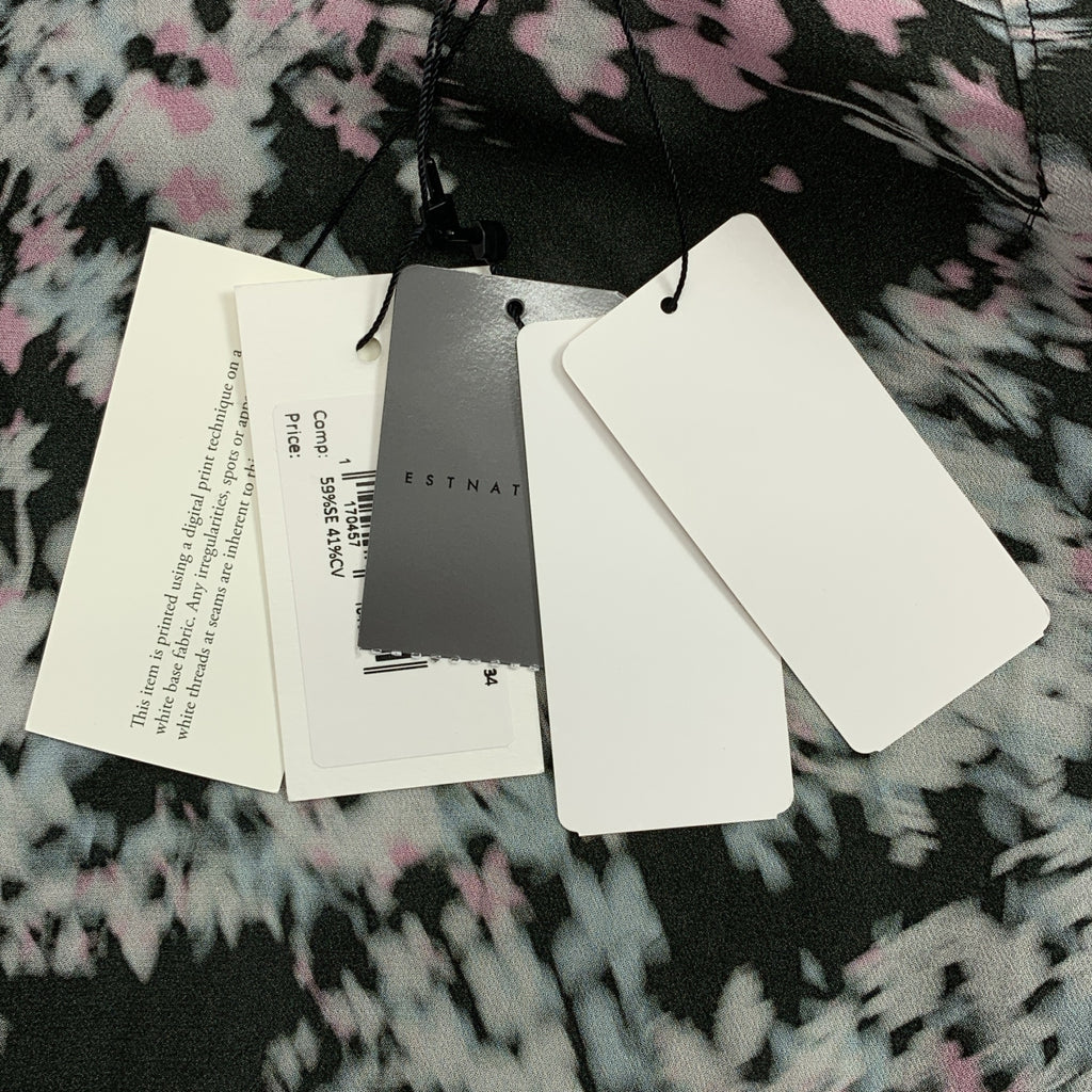 DRIES VAN NOTEN | 2023 秋冬 | SPA 7139 WWSKIRT PET 絲質混紡印花長裙 | 尺寸 34 | 女款