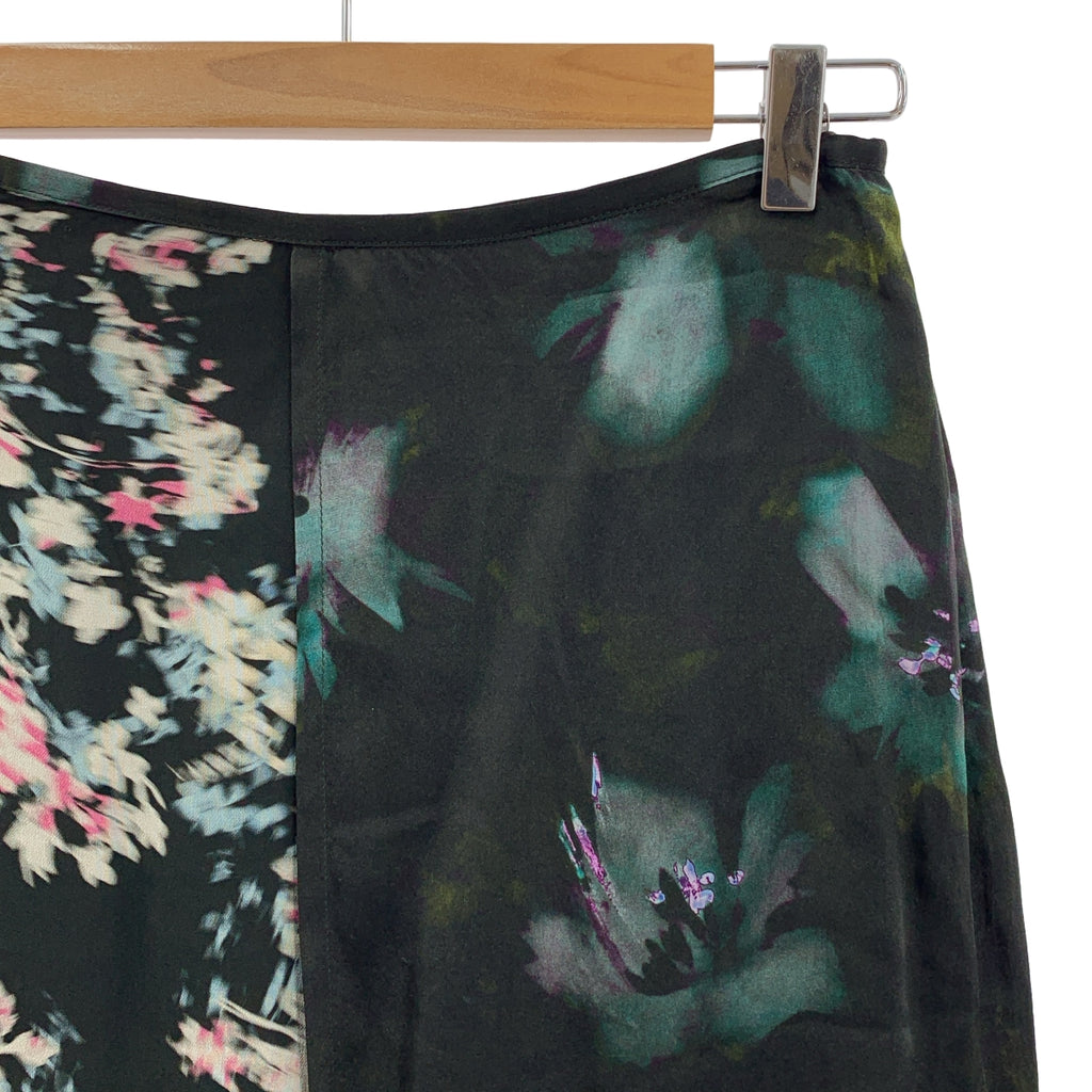 DRIES VAN NOTEN | 2023 秋冬 | SPA 7139 WWSKIRT PET 絲質混紡印花長裙 | 尺寸 34 | 女款