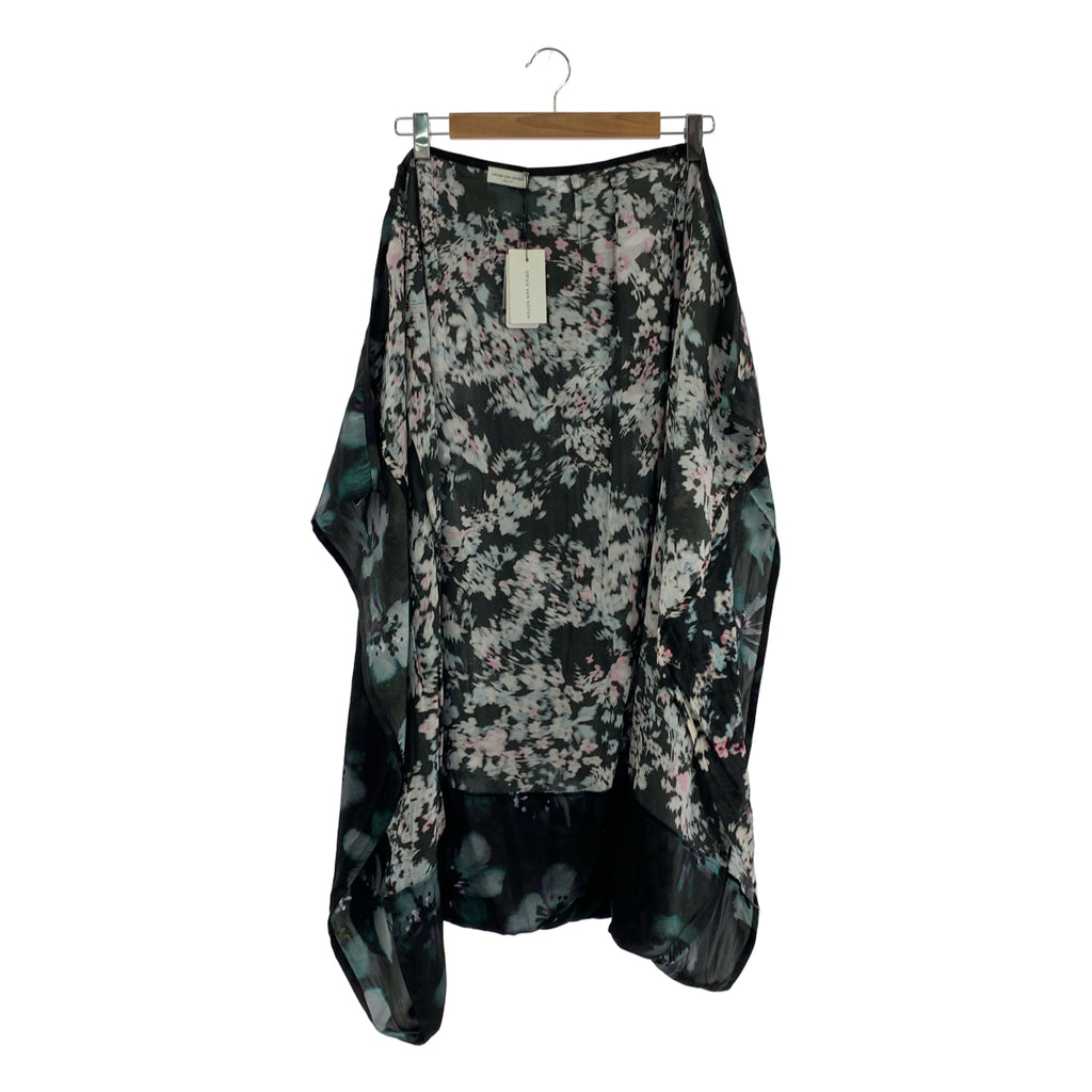 DRIES VAN NOTEN | 2023 秋冬 | SPA 7139 WWSKIRT PET 絲質混紡印花長裙 | 尺寸 34 | 女款