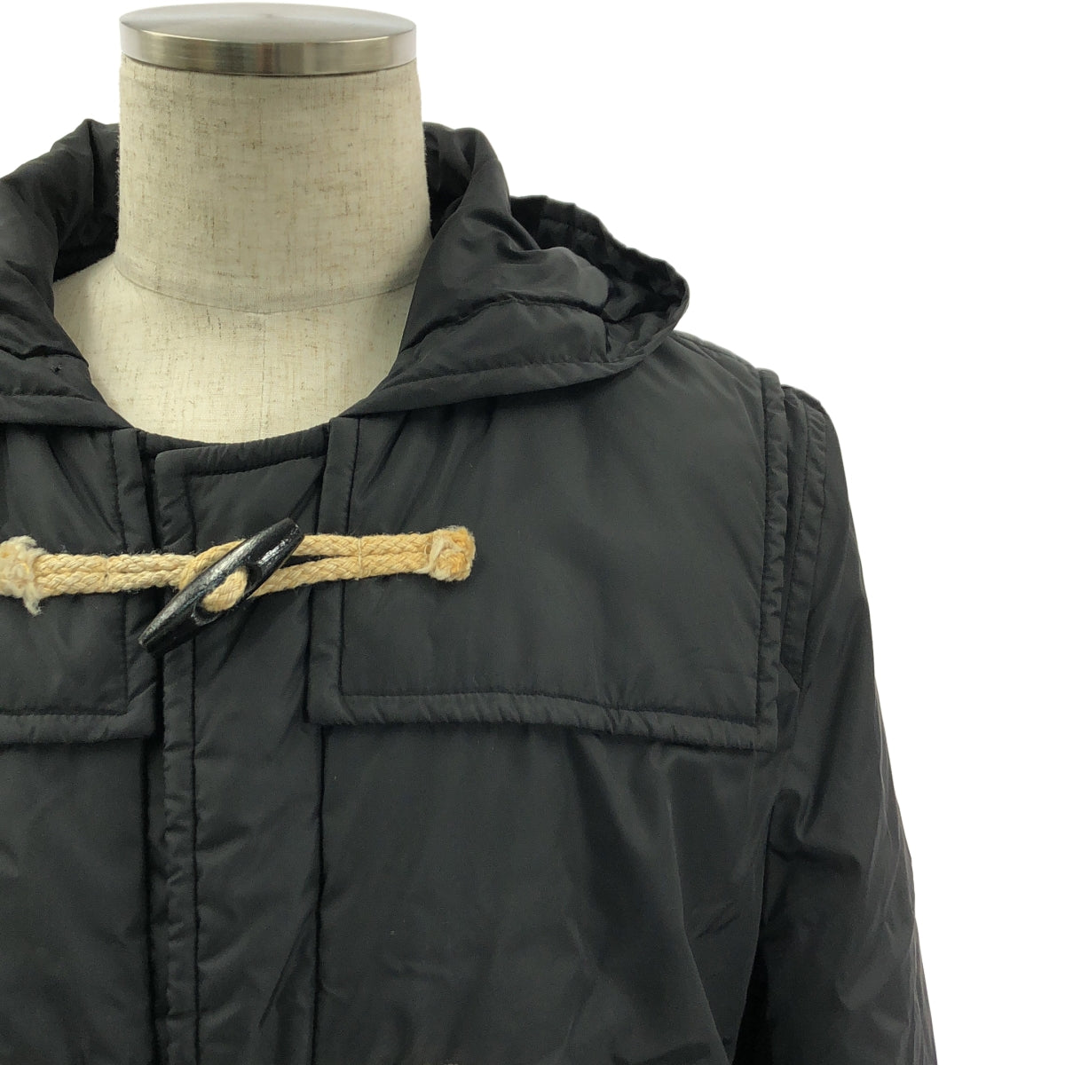 COMME des GARÇONS 襯衫 | |尼龍連帽粗呢大衣 | SHOPBOP L 號 |男士