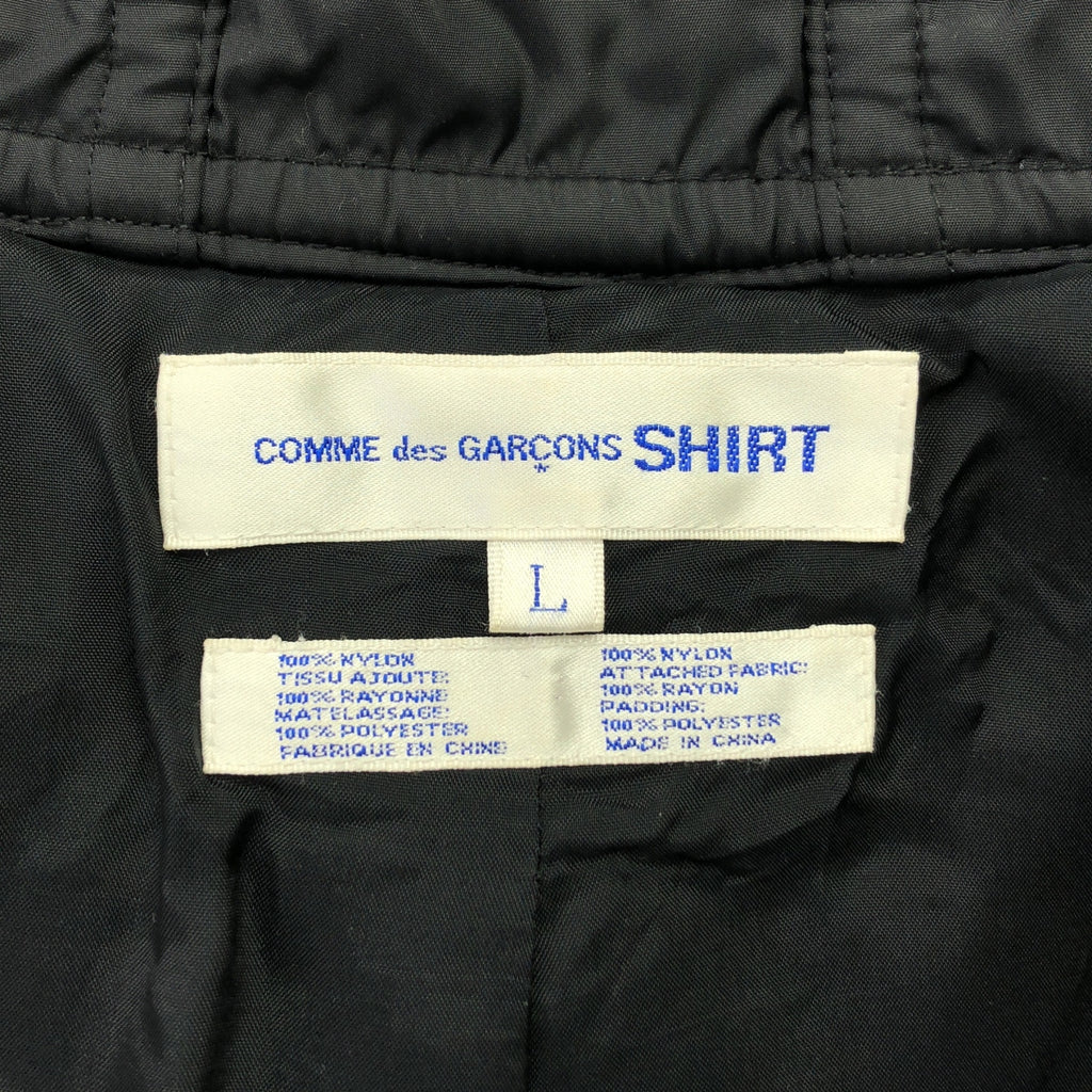 COMME des GARÇONS 襯衫 | |尼龍連帽粗呢大衣 | SHOPBOP L 號 |男士