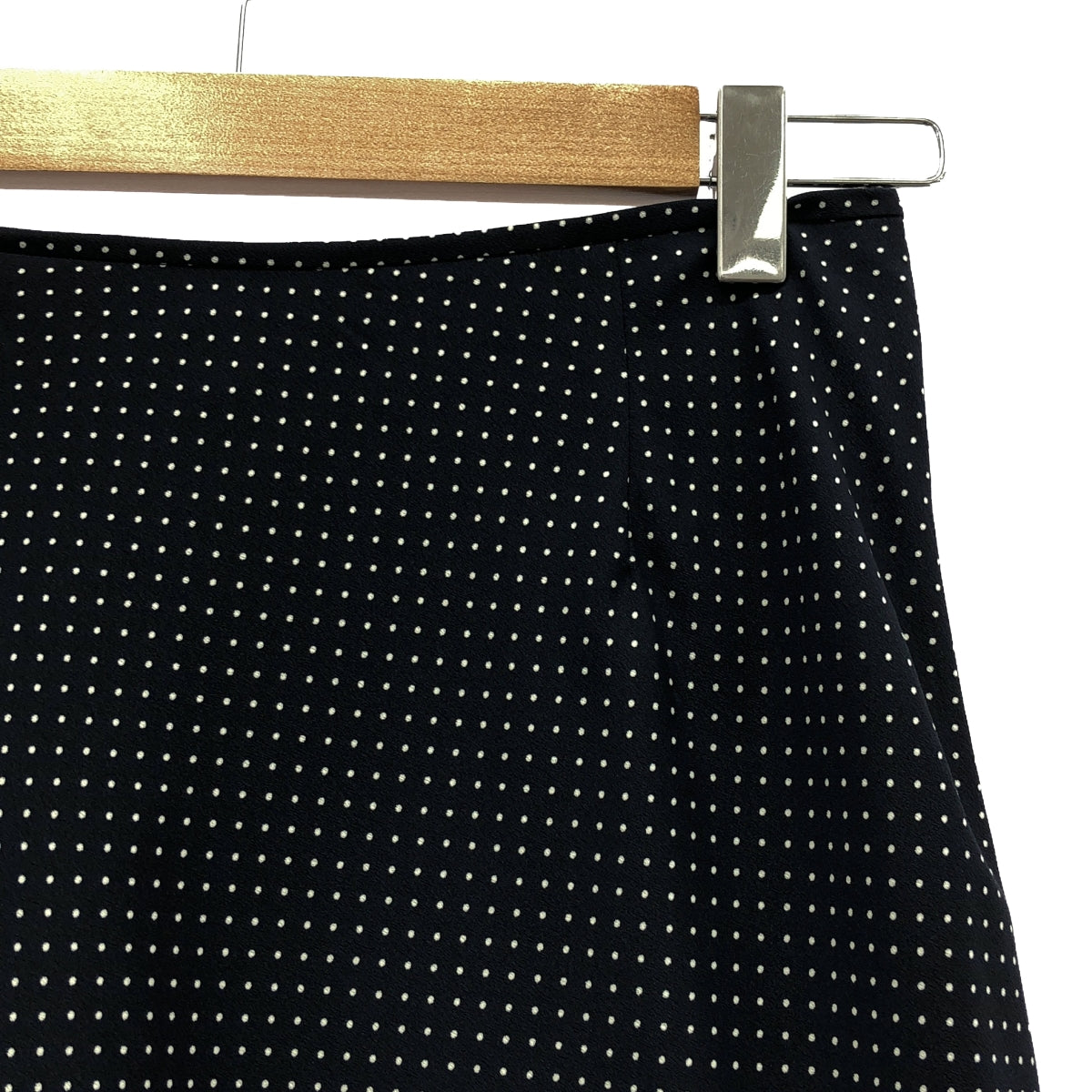 【新品】  IENA / イエナ | デシンプリント スリットスカート | 36 | ネイビー | レディース