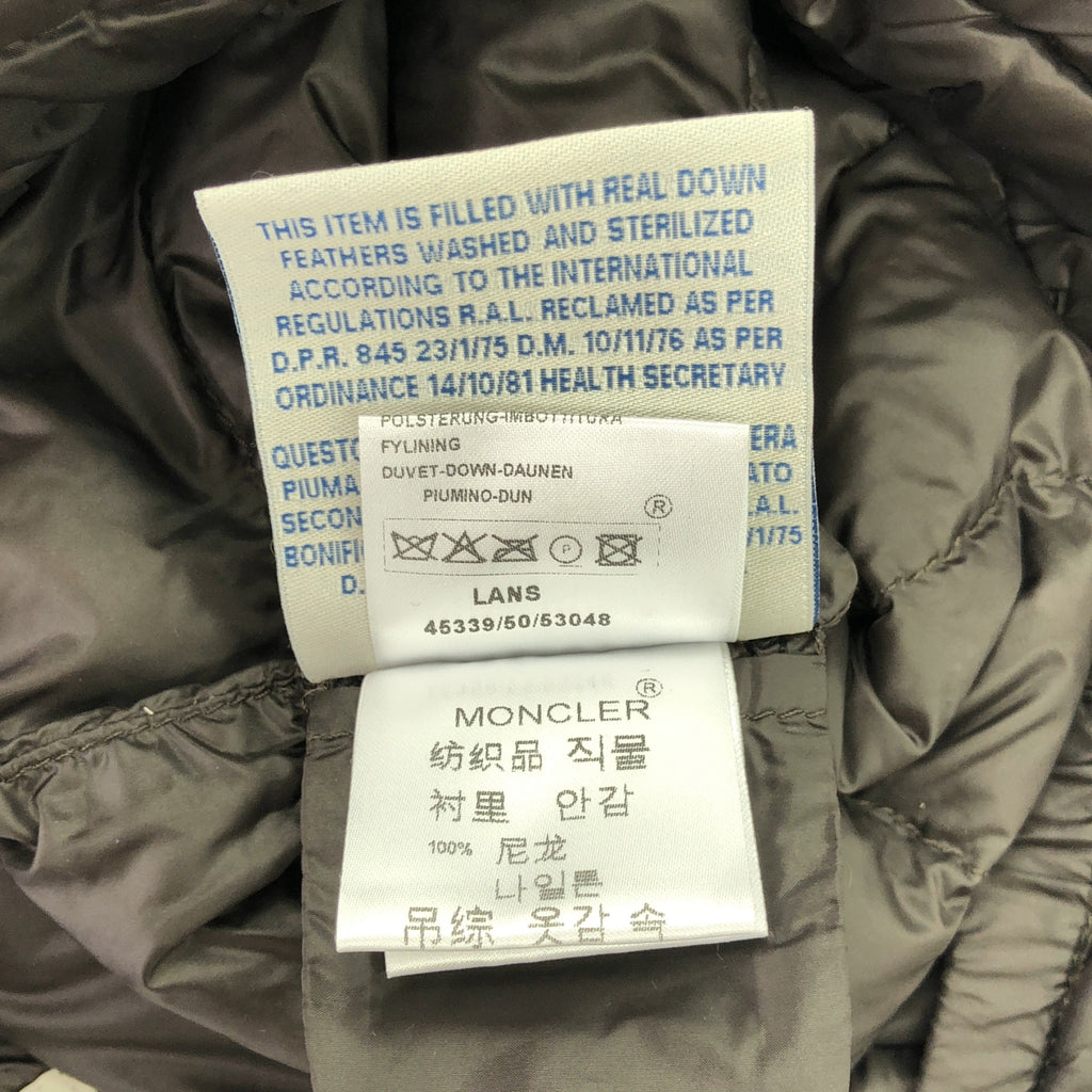 MONCLER / Moncler | LANS 라이트 다운 재킷 | 0 | 다크 브라운 | 여성